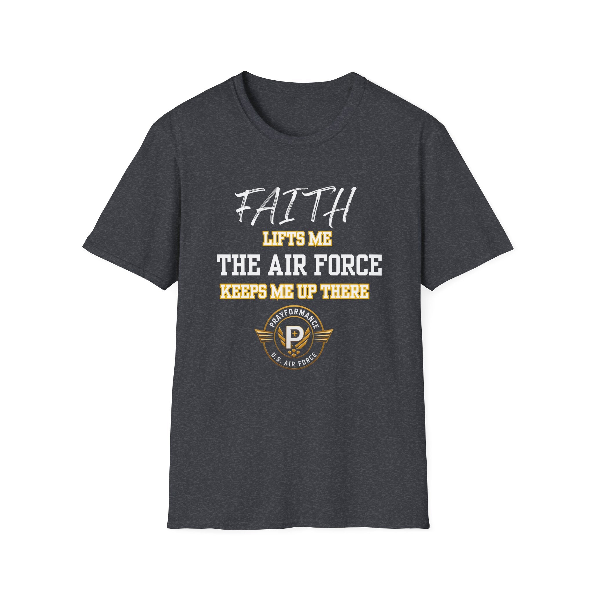 Faith Lifts Me Unisex Softstyle T-Shirt