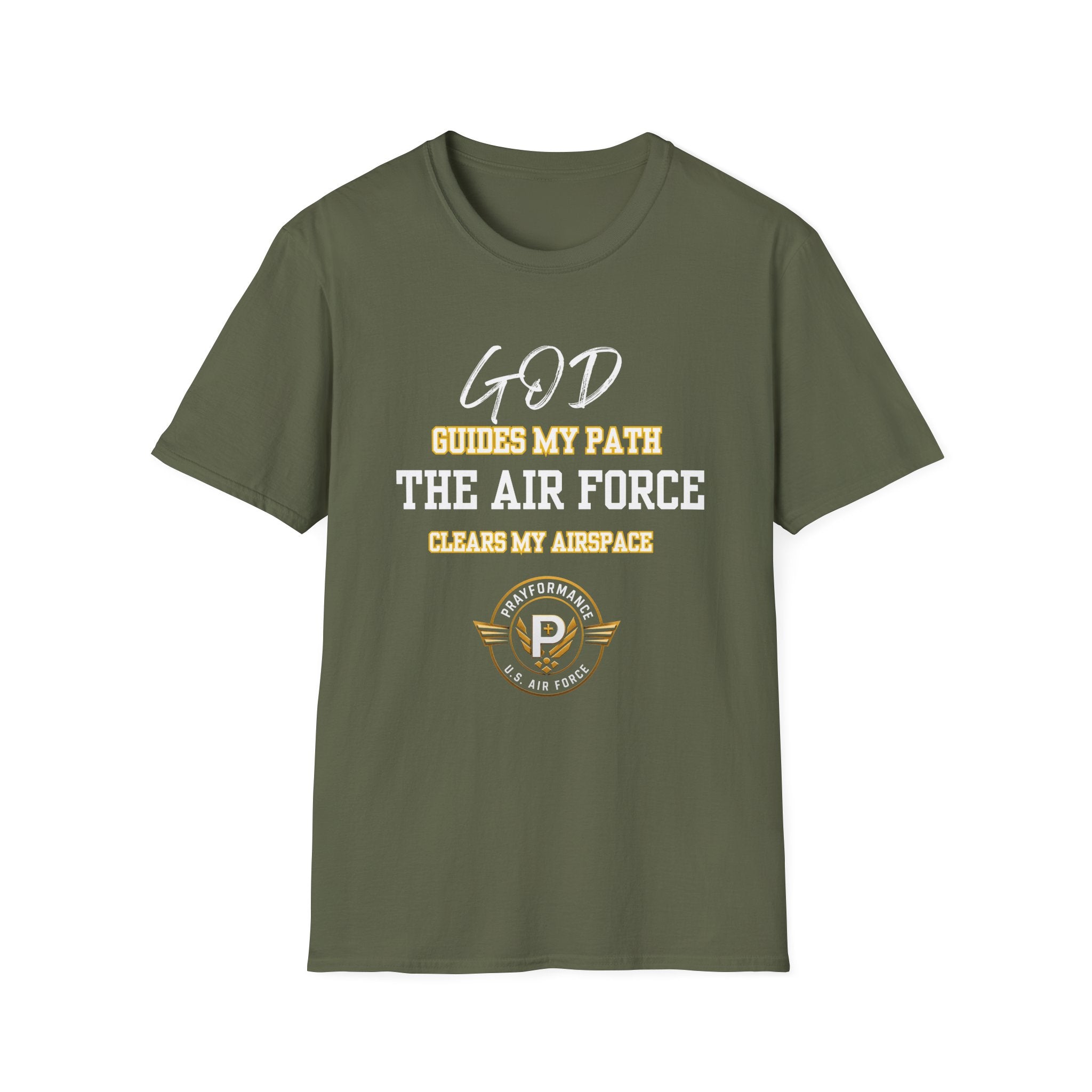 God Guides my Path Unisex Softstyle T-Shirt