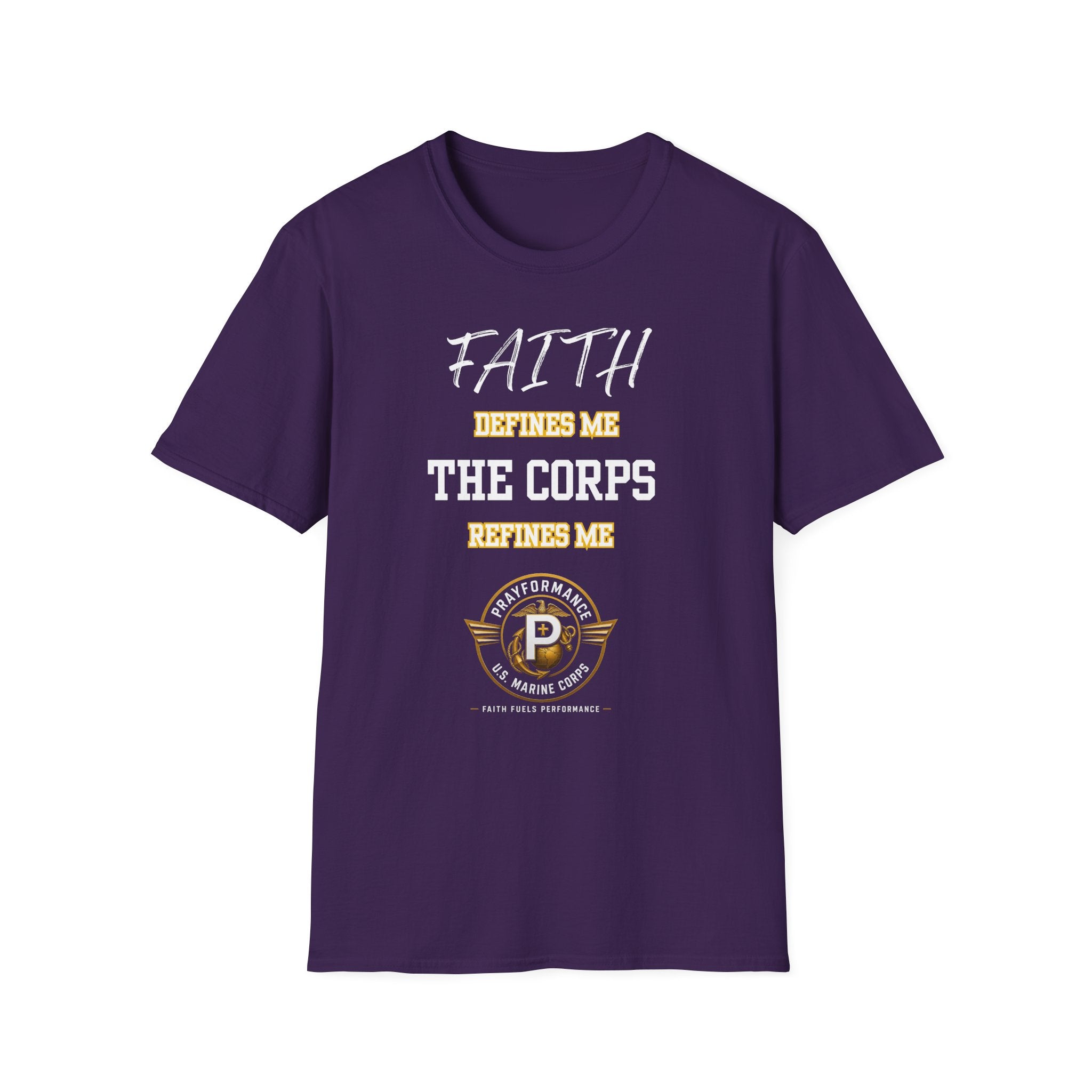 Faith Defines Me Unisex Softstyle T-Shirt
