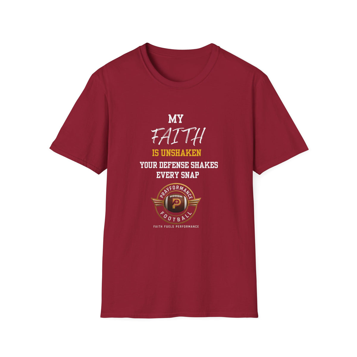 Faith is Unshaken Unisex Softstyle T-Shirt