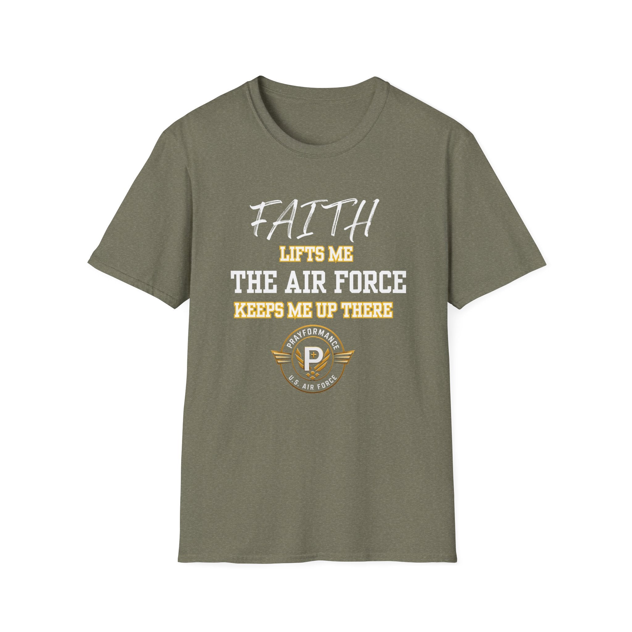 Faith Lifts Me Unisex Softstyle T-Shirt