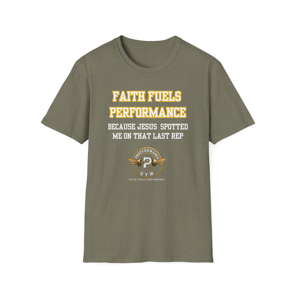 Jesus Spotted me Unisex Softstyle T-Shirt