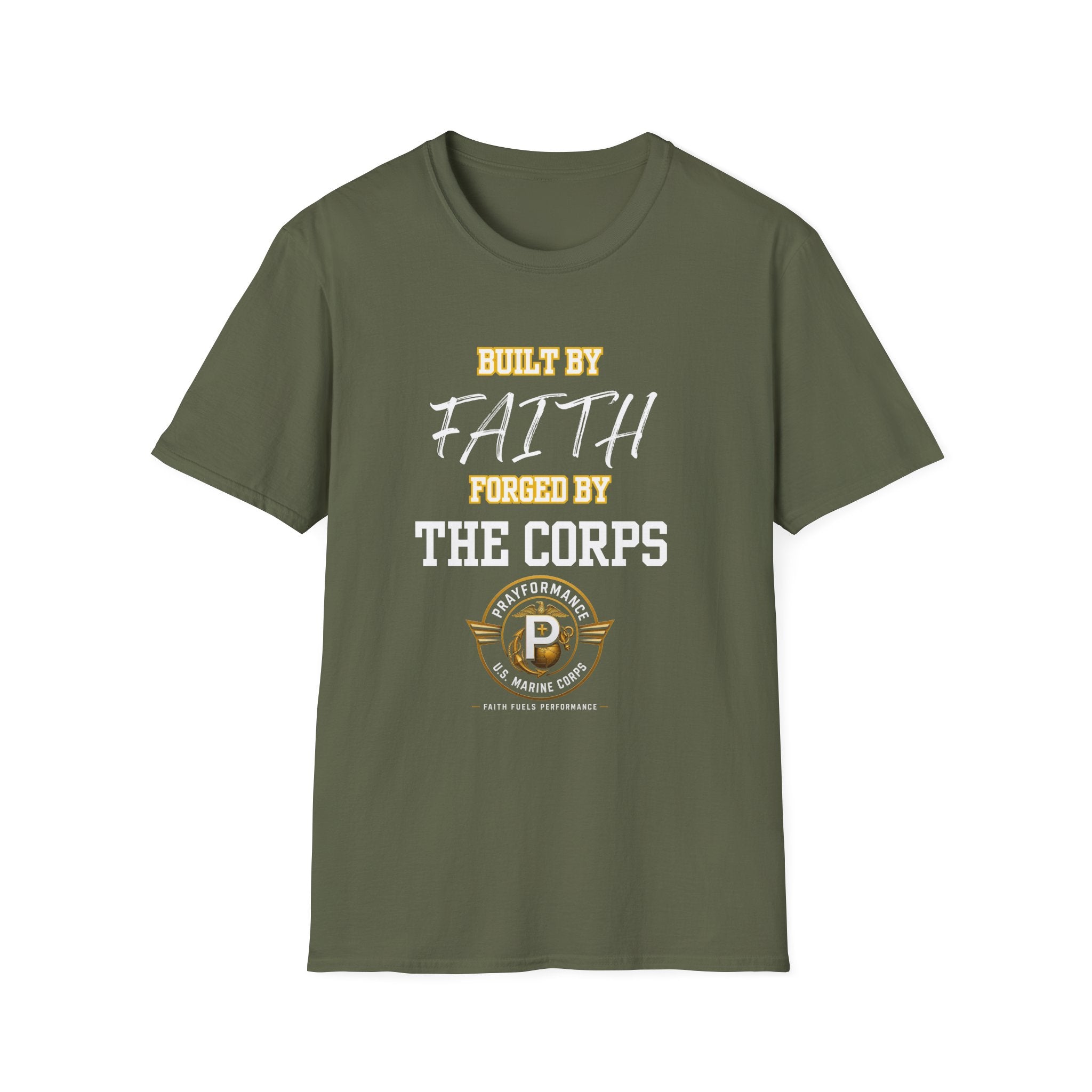Forged By the Corps Unisex Softstyle T-Shirt