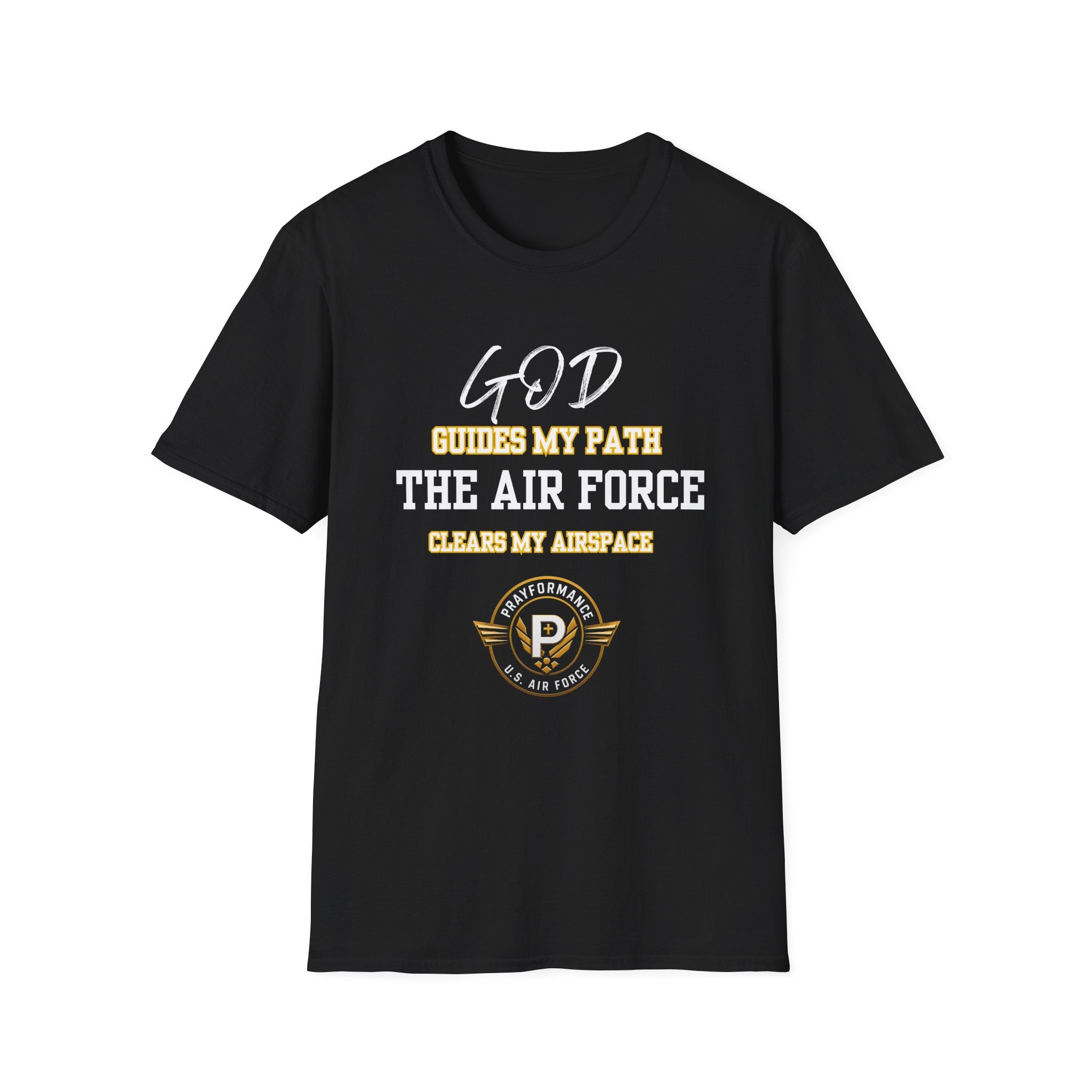 God Guides my Path Unisex Softstyle T-Shirt
