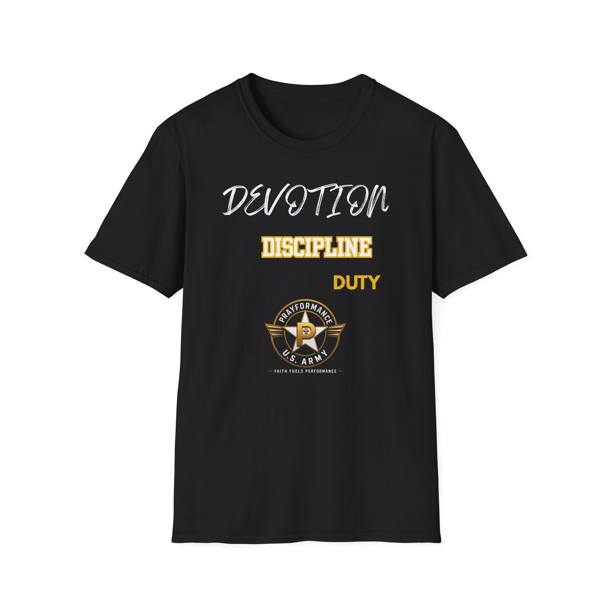 Devotion Discipline Duty Unisex Softstyle T-Shirt