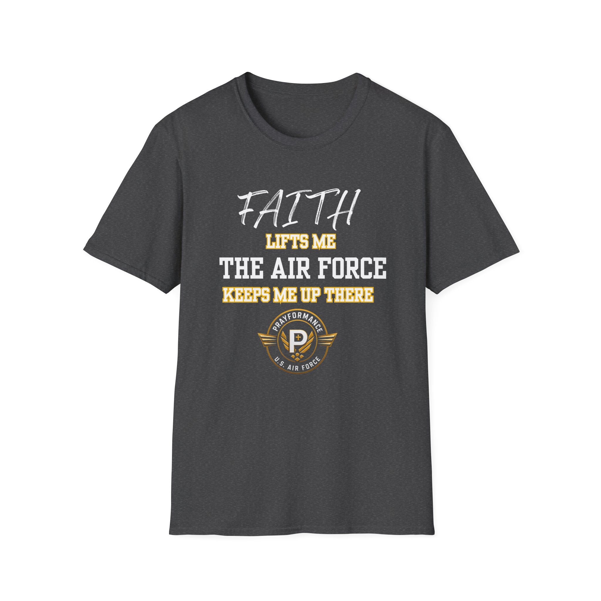 Faith Lifts Me Unisex Softstyle T-Shirt