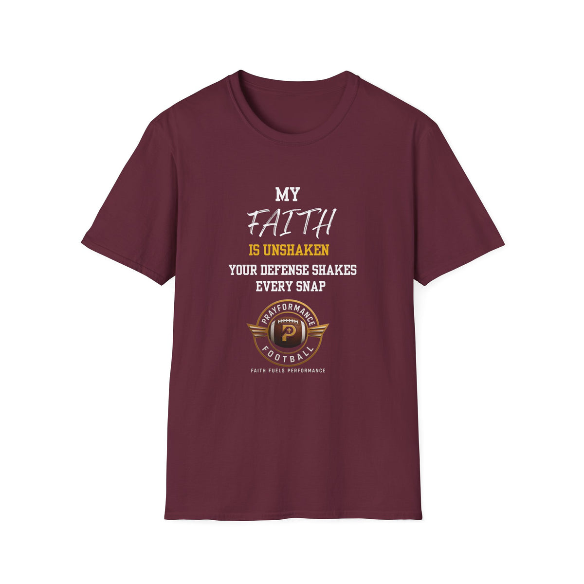 Faith is Unshaken Unisex Softstyle T-Shirt