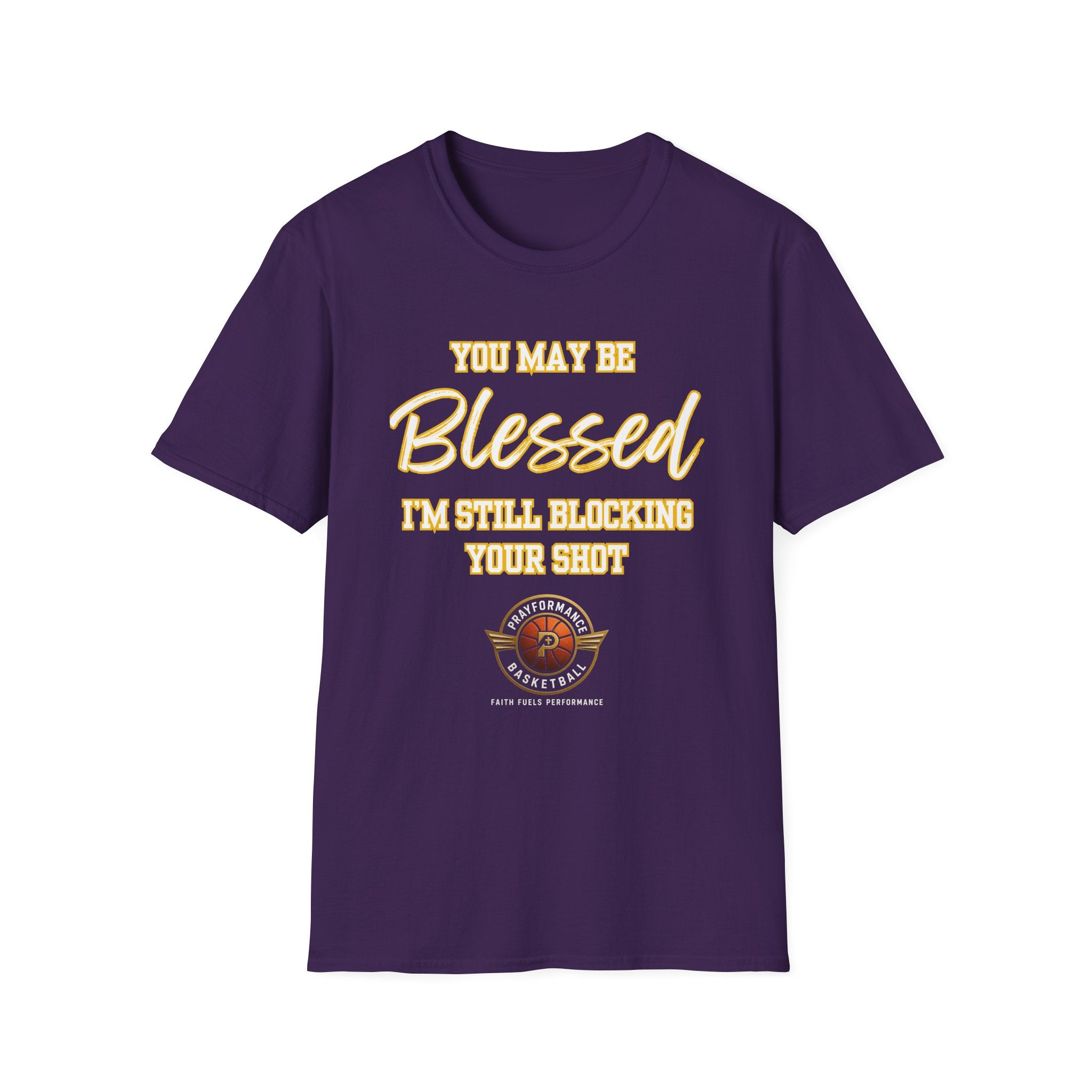 Blocking your shot Unisex Softstyle T-Shirt