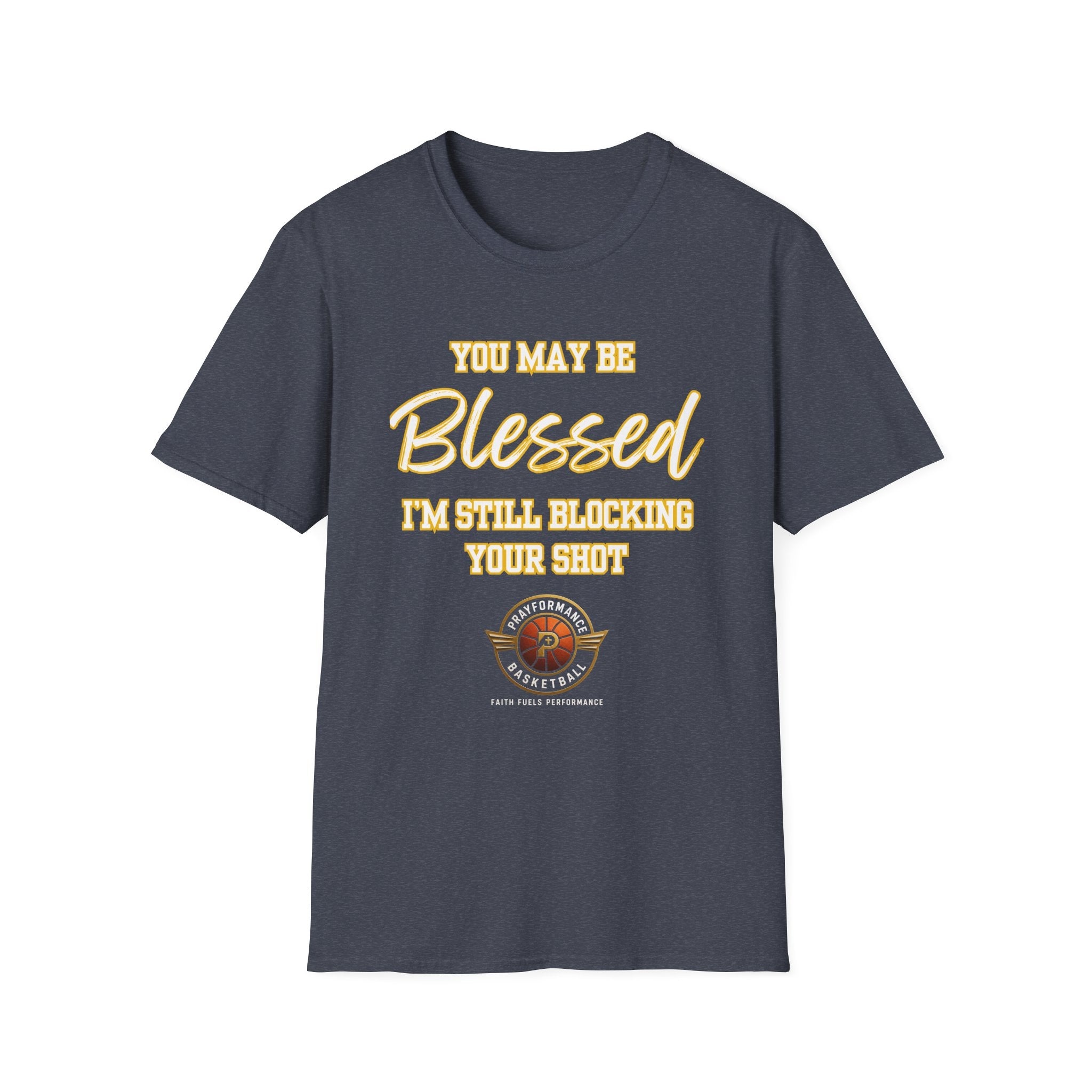 Blocking your shot Unisex Softstyle T-Shirt