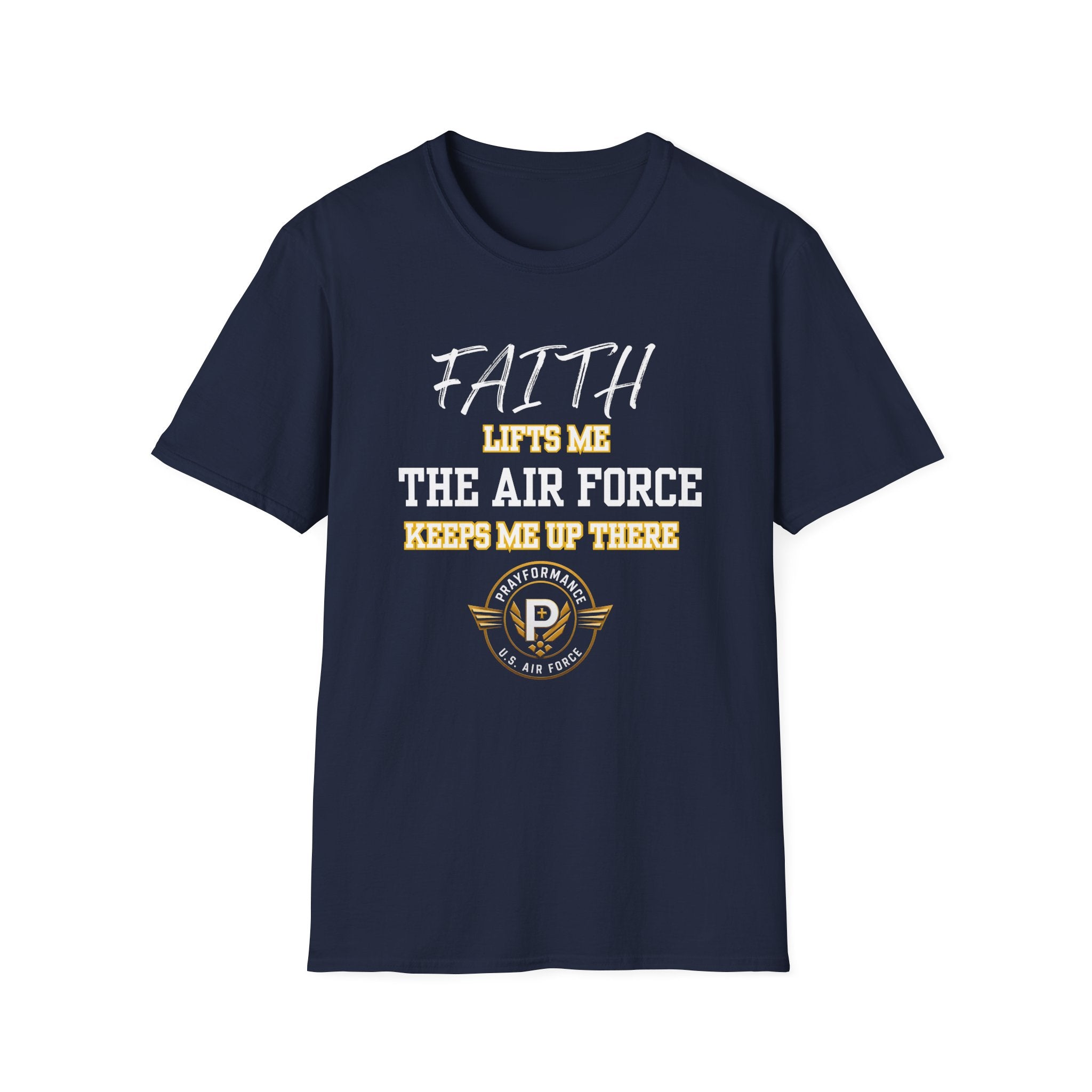 Faith Lifts Me Unisex Softstyle T-Shirt