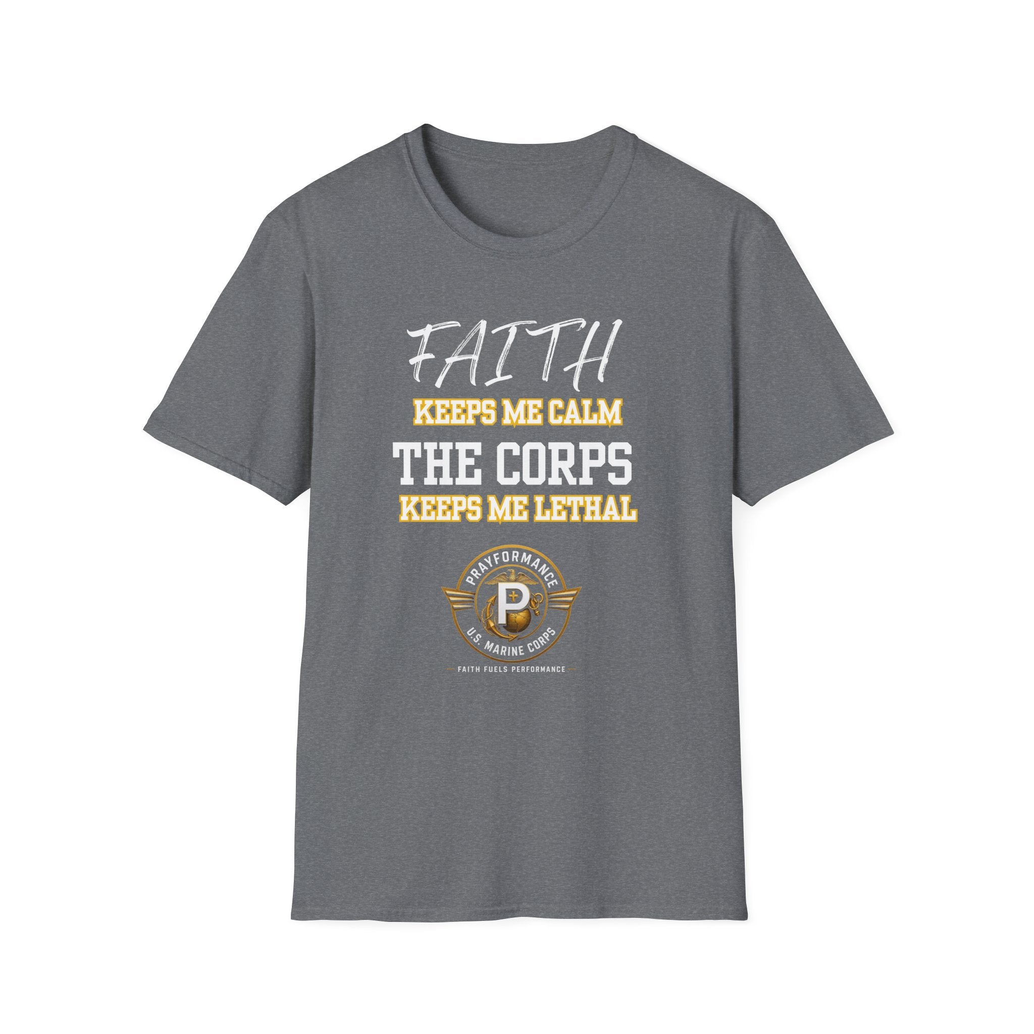 Faith Keeps me Calm Unisex Softstyle T-Shirt