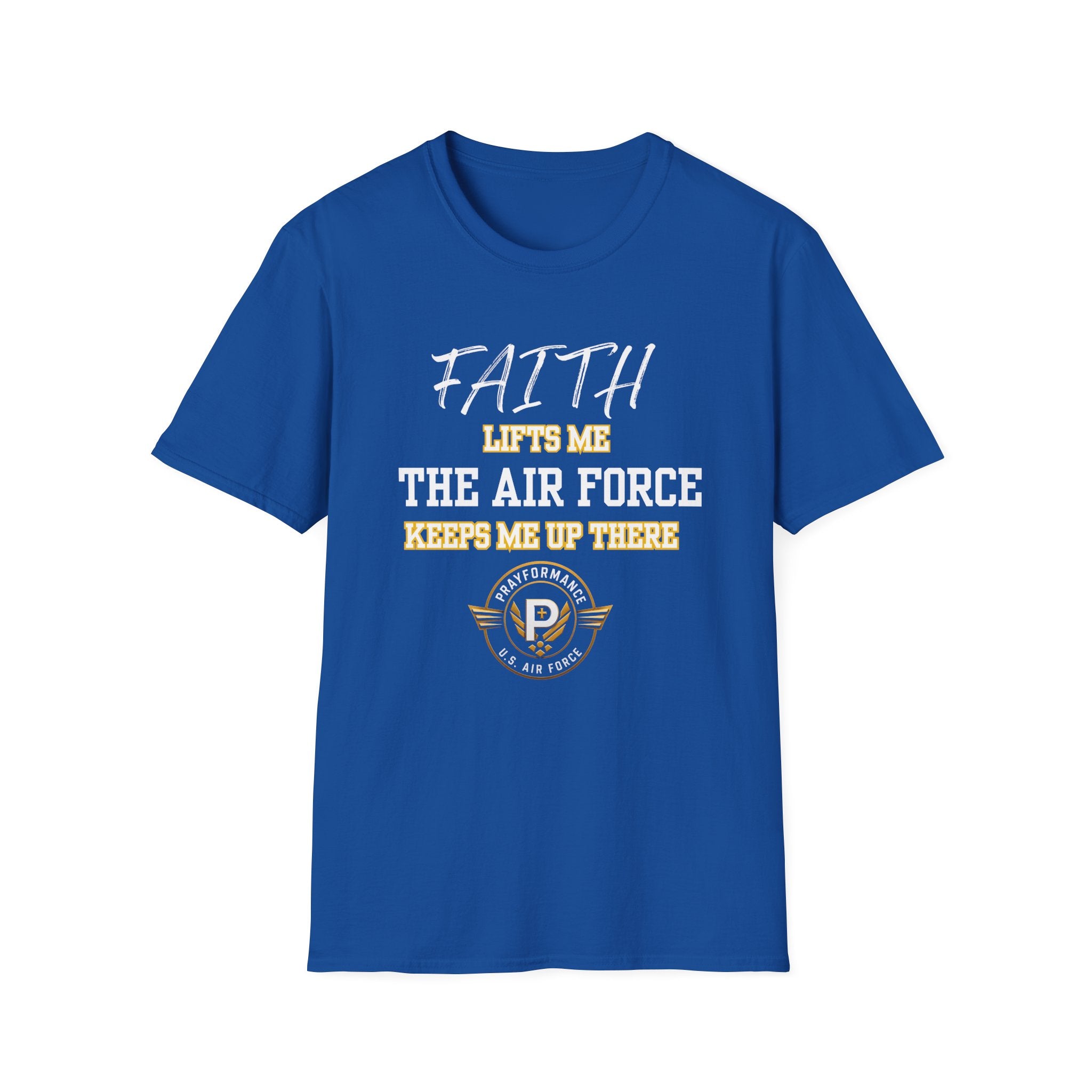 Faith Lifts Me Unisex Softstyle T-Shirt