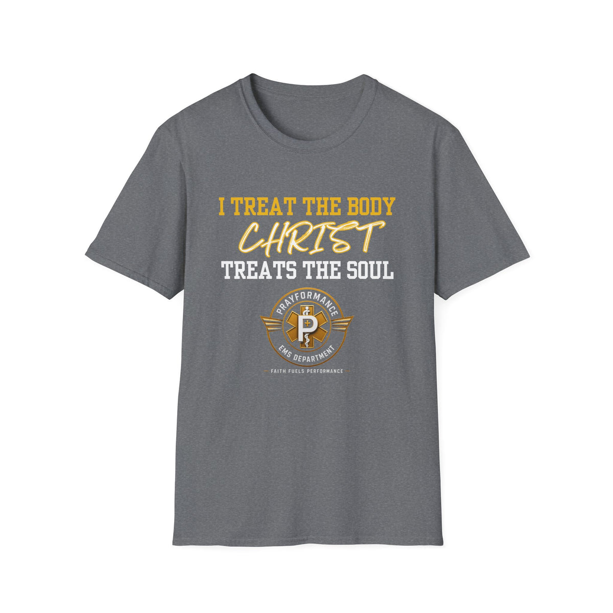 Christ Heals the Soul – Unisex Softstyle T-Shirt