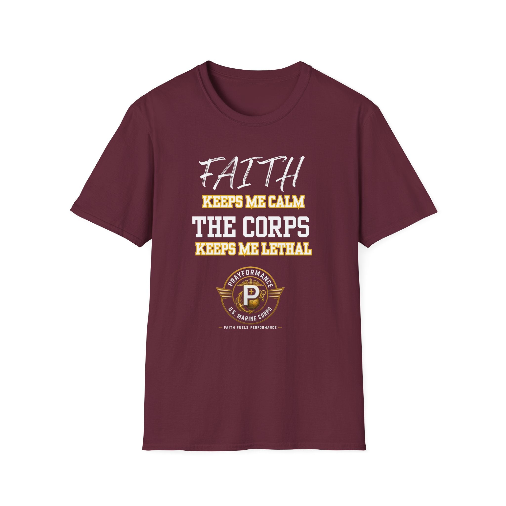 Faith Keeps me Calm Unisex Softstyle T-Shirt