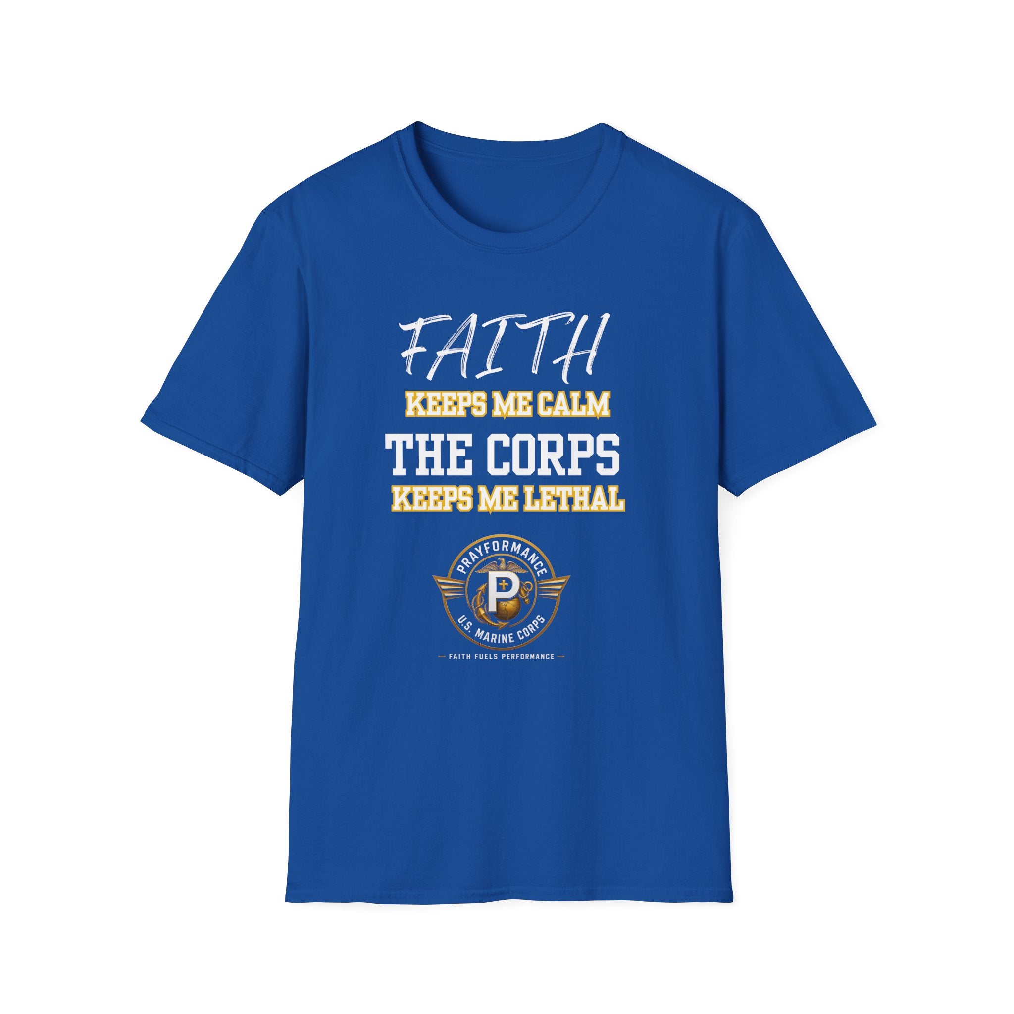 Faith Keeps me Calm Unisex Softstyle T-Shirt