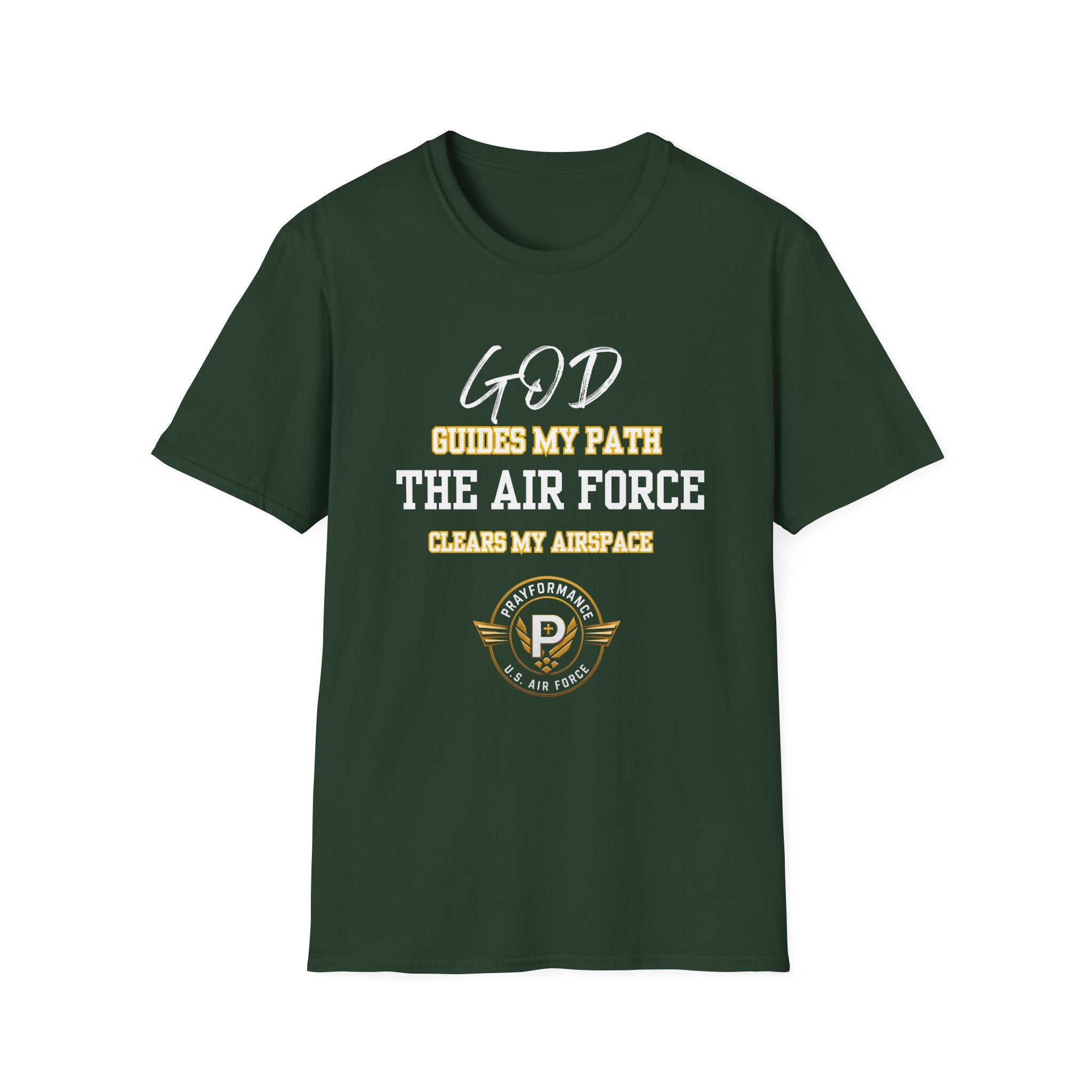 God Guides my Path Unisex Softstyle T-Shirt