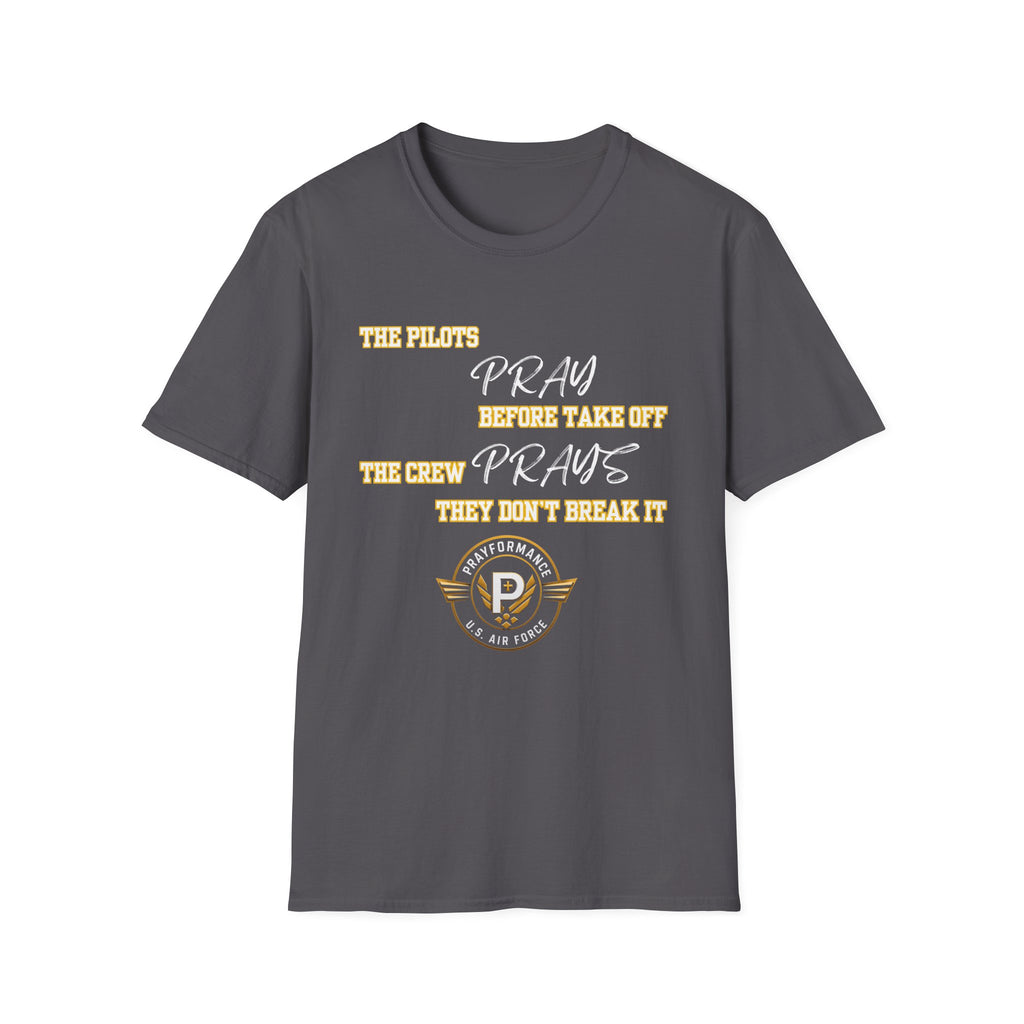 Pray They don't break it Unisex Softstyle T-Shirt