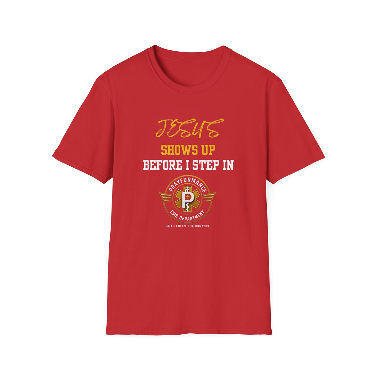 Before I Step In – Unisex Softstyle T-Shirt