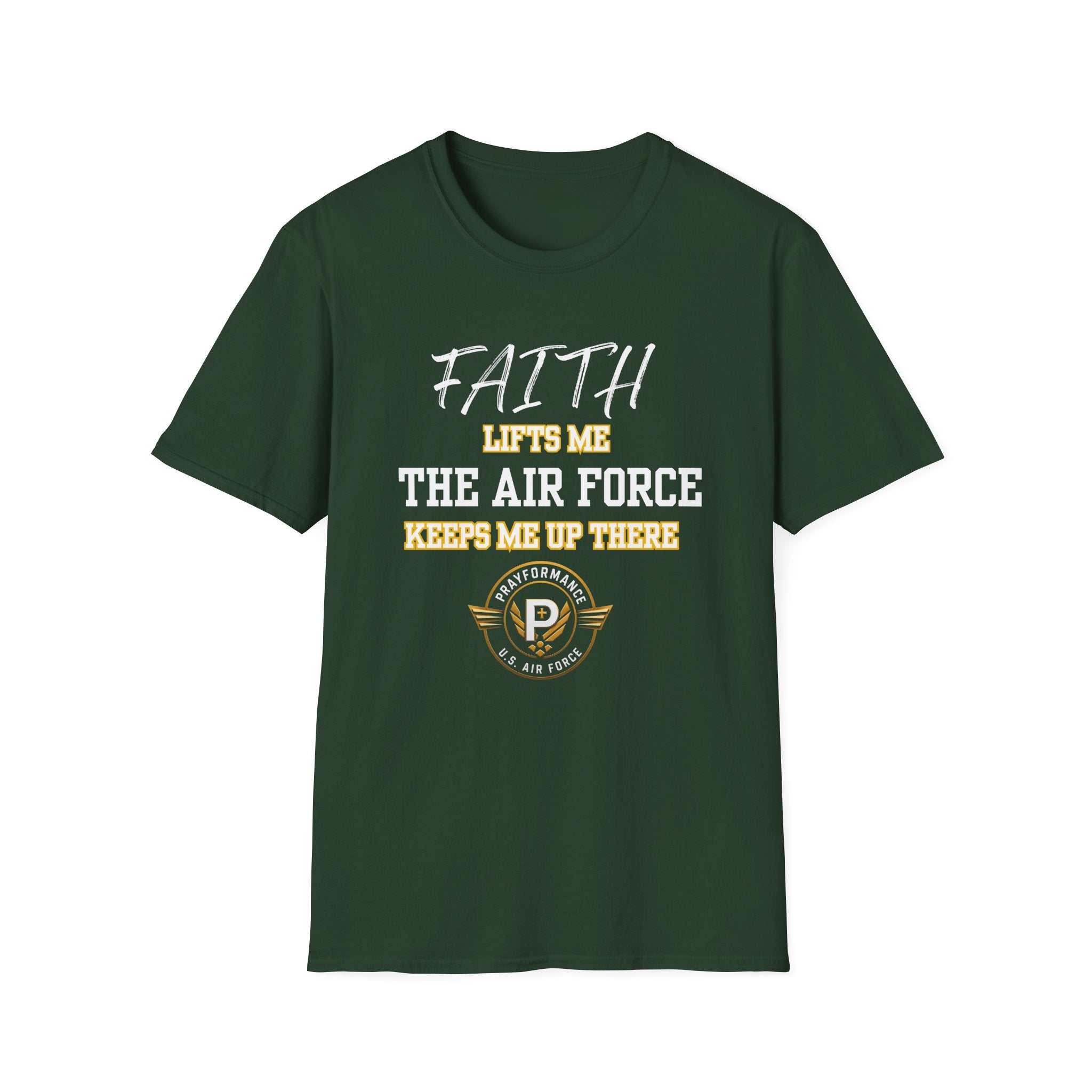 Faith Lifts Me Unisex Softstyle T-Shirt