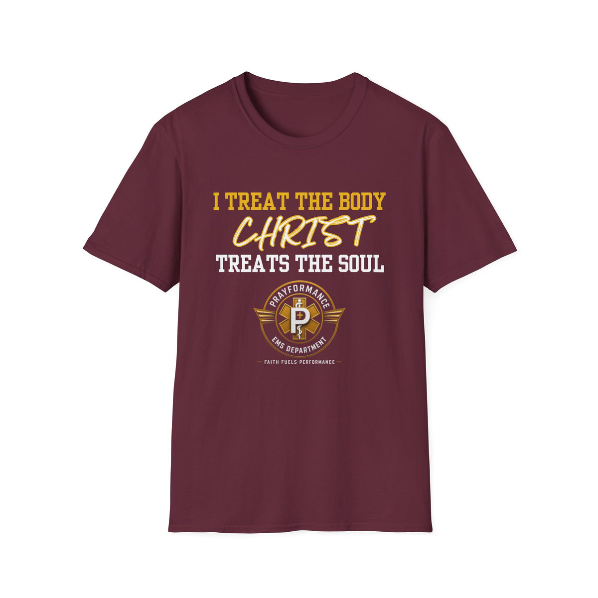 Christ Heals the Soul – Unisex Softstyle T-Shirt
