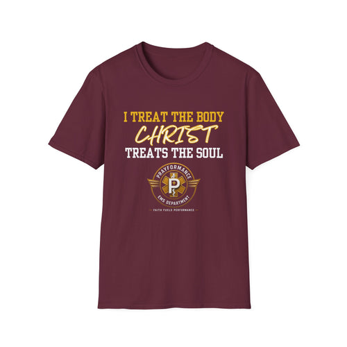 Christ Heals the Soul – Unisex Softstyle T-Shirt