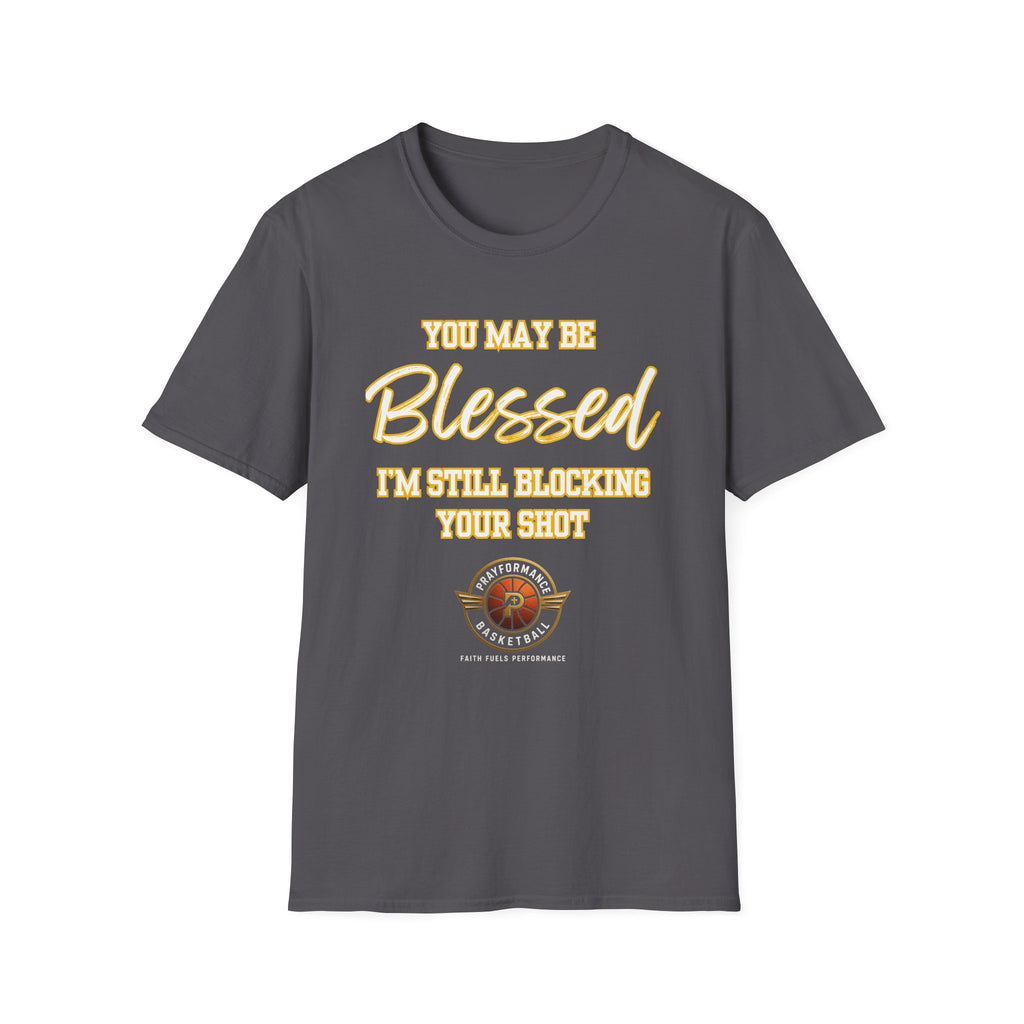 Blocking your shot Unisex Softstyle T-Shirt