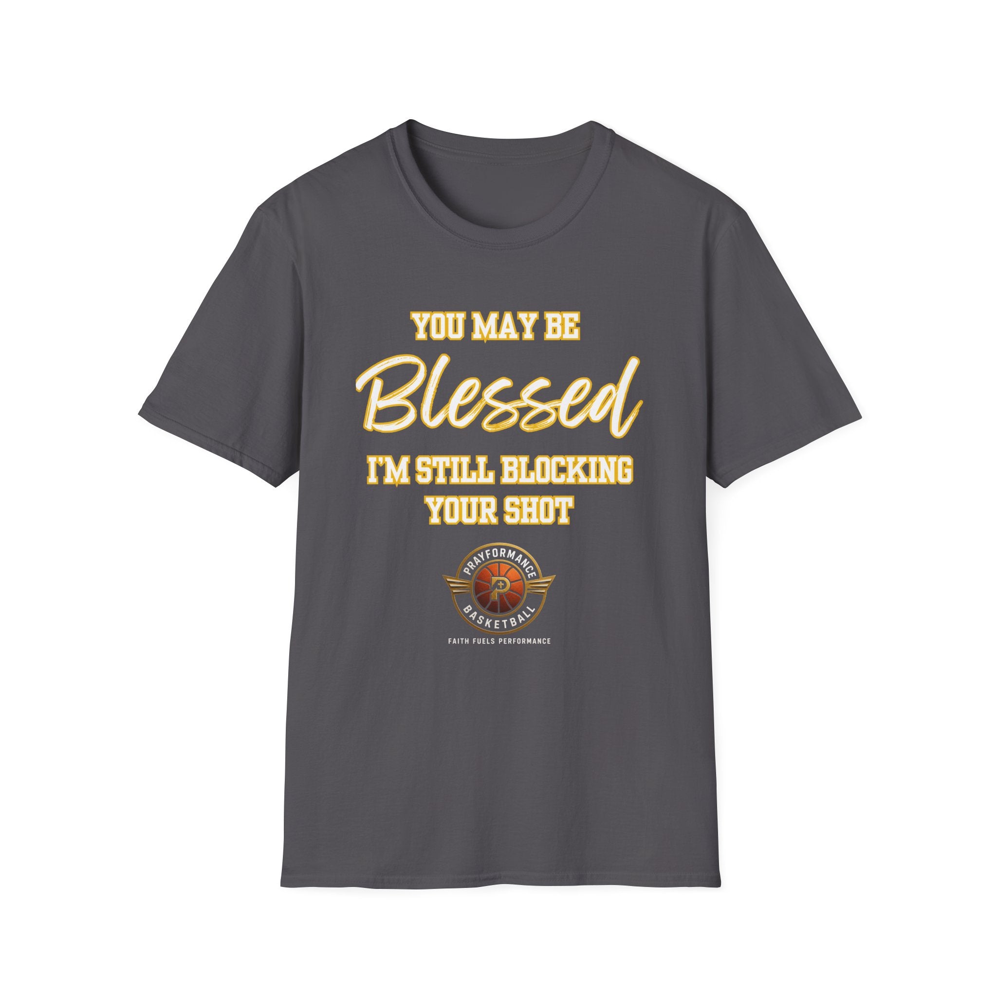 Blocking your shot Unisex Softstyle T-Shirt