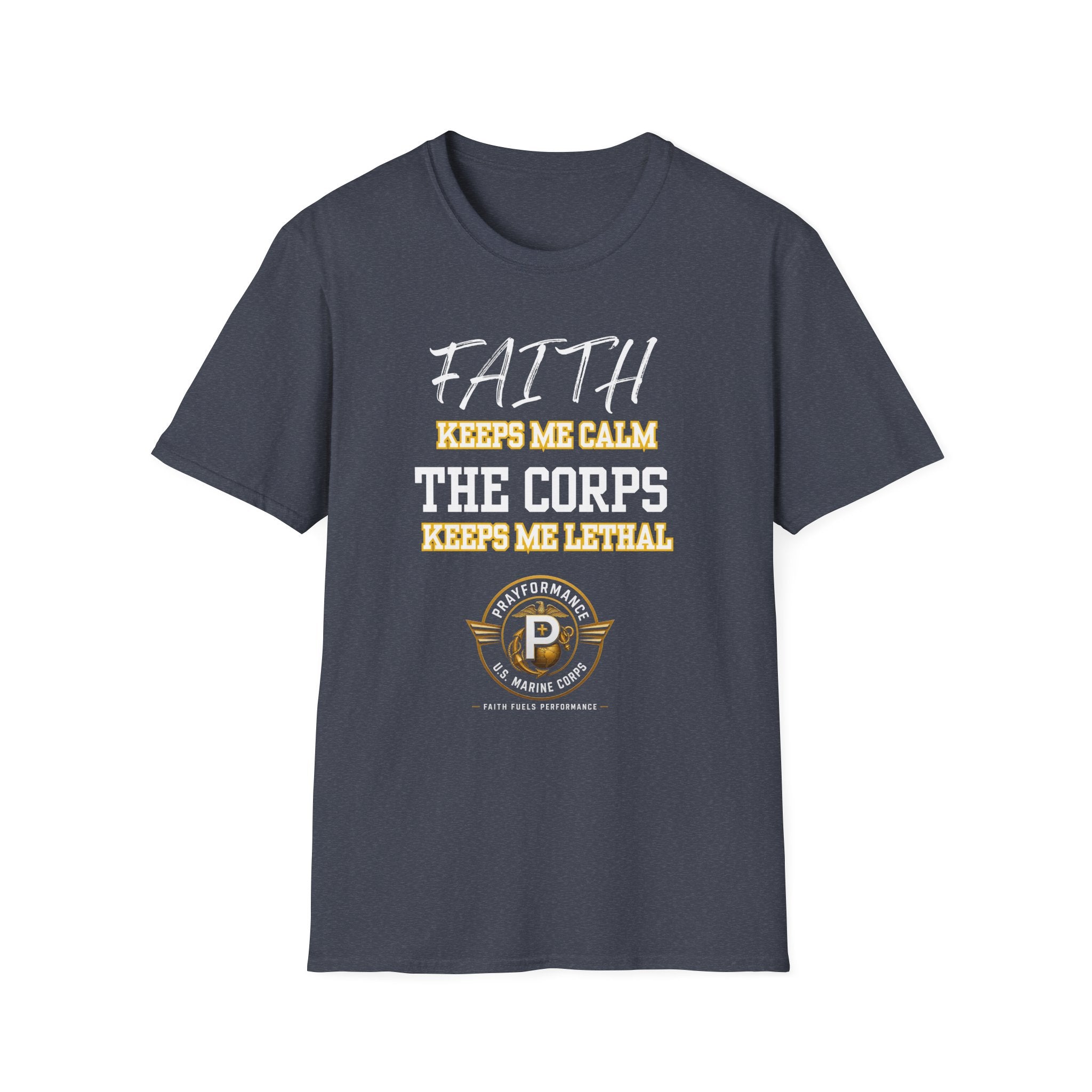 Faith Keeps me Calm Unisex Softstyle T-Shirt