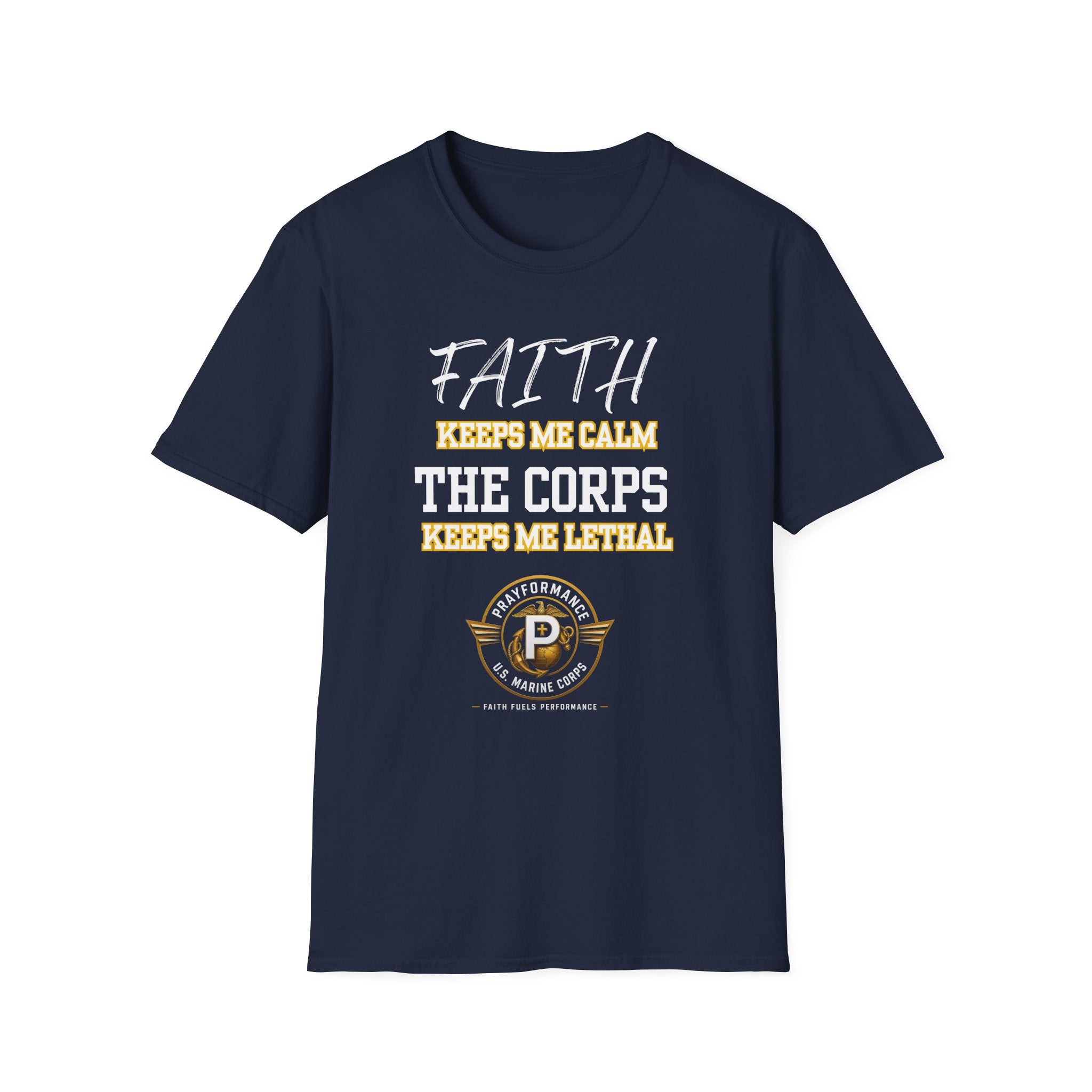 Faith Keeps me Calm Unisex Softstyle T-Shirt