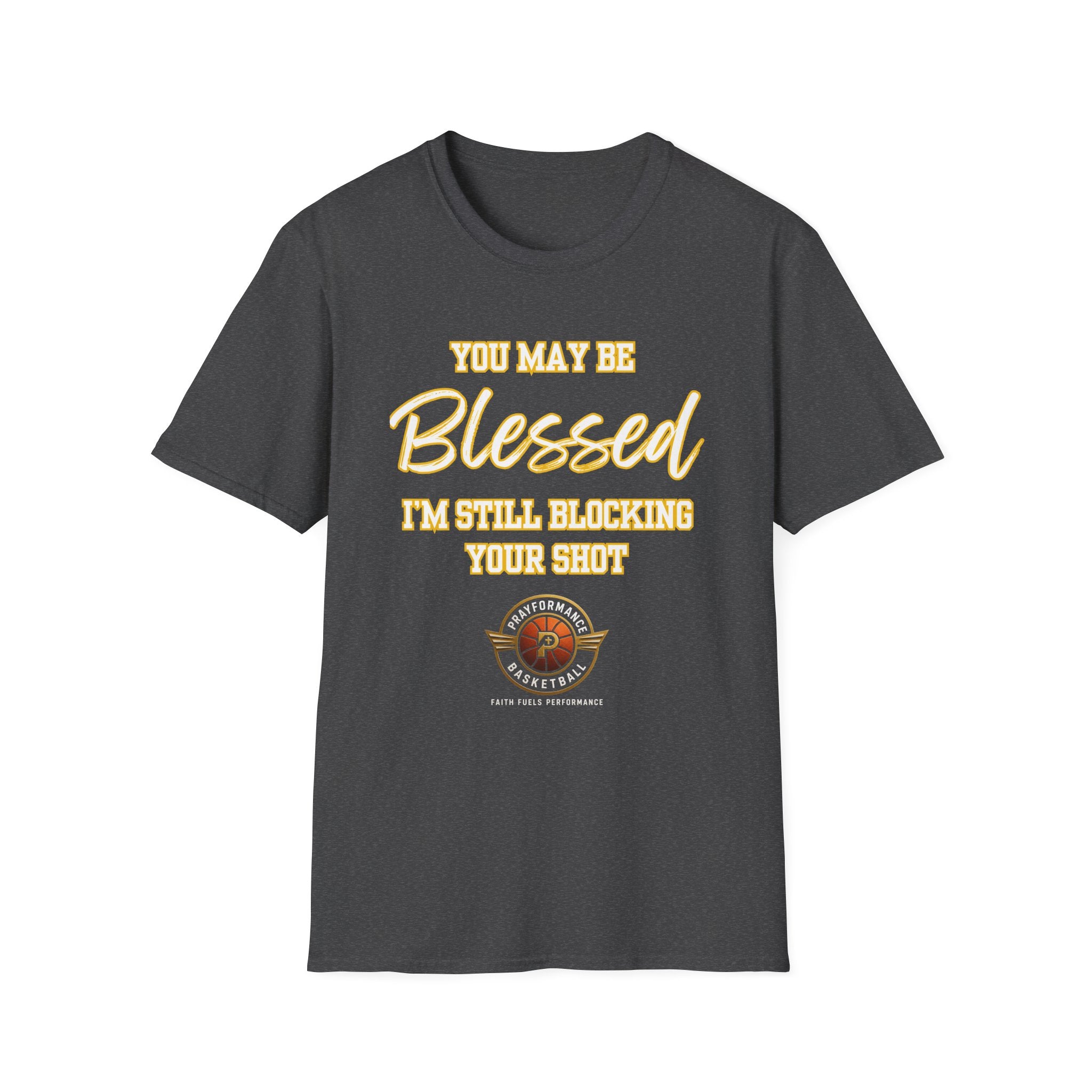 Blocking your shot Unisex Softstyle T-Shirt