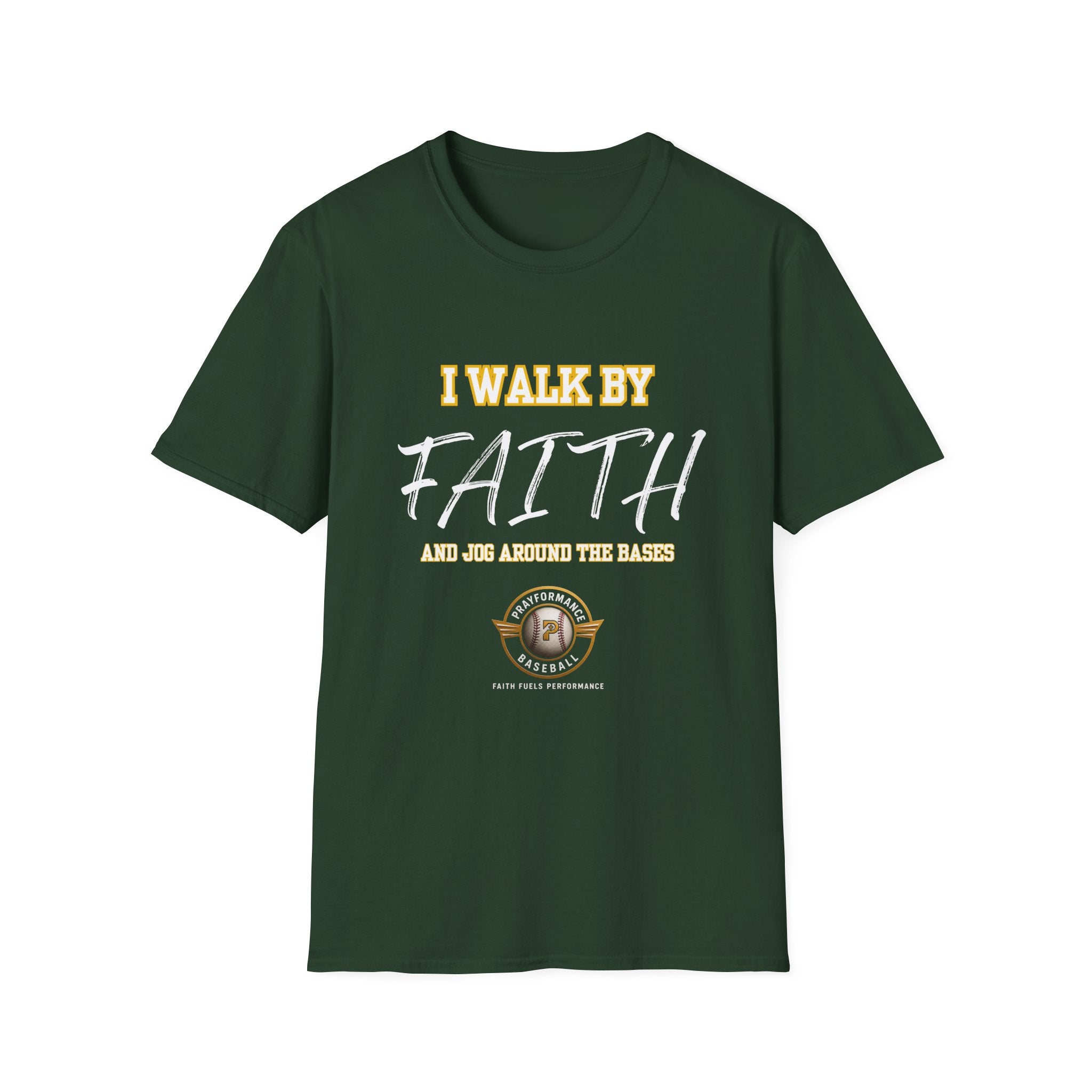 Jog Around the Bases Unisex Softstyle T-Shirt