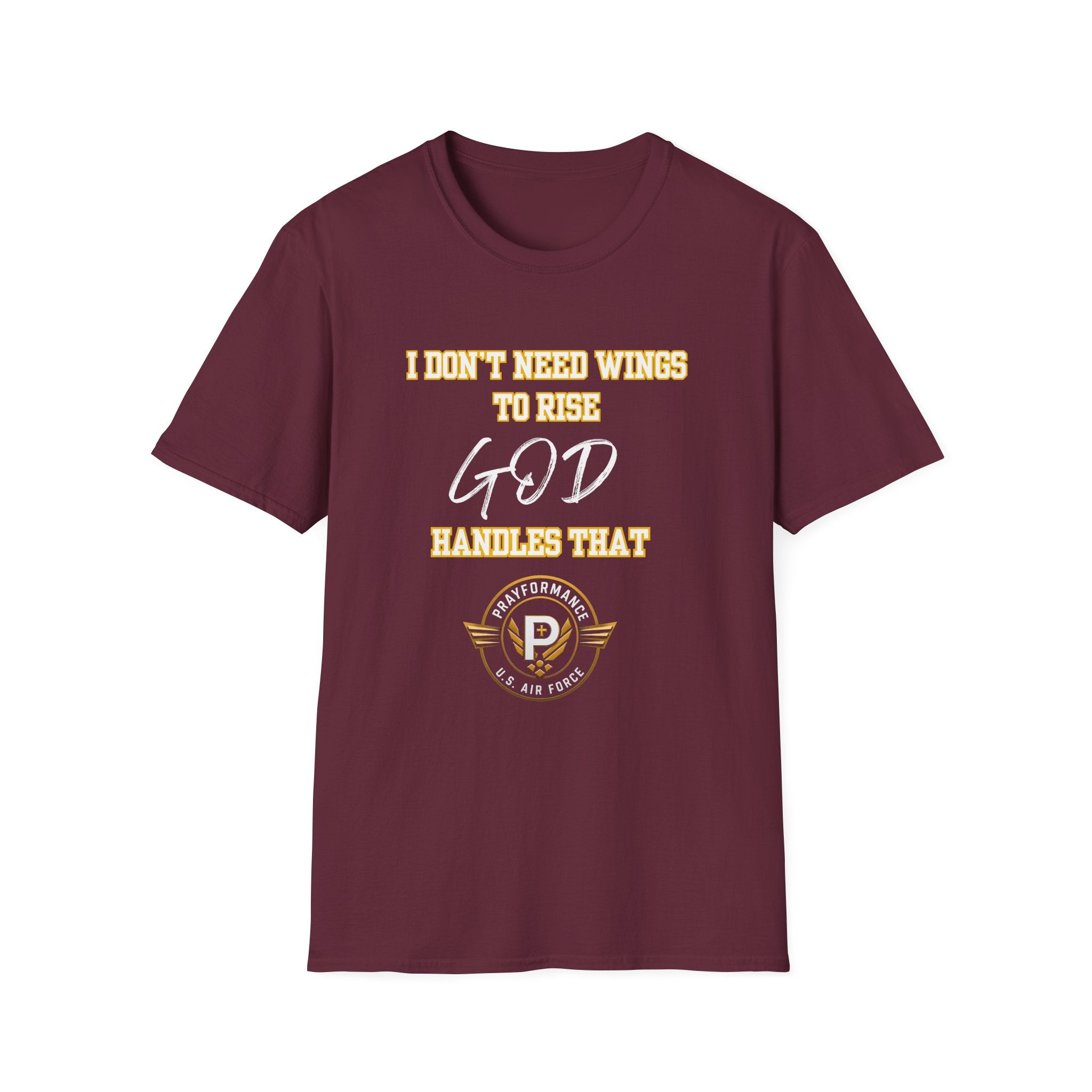 God Handles That Unisex Softstyle T-Shirt