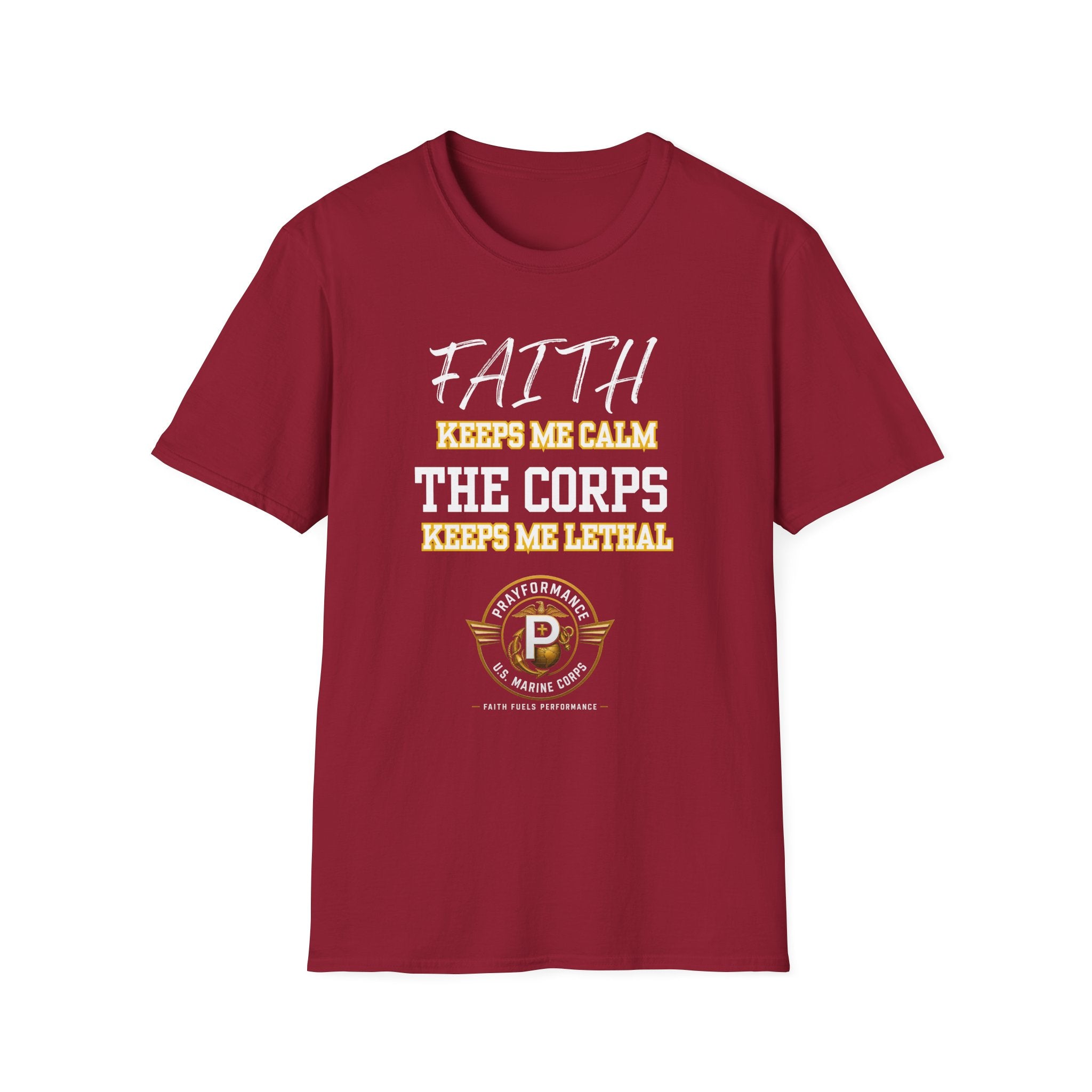 Faith Keeps me Calm Unisex Softstyle T-Shirt