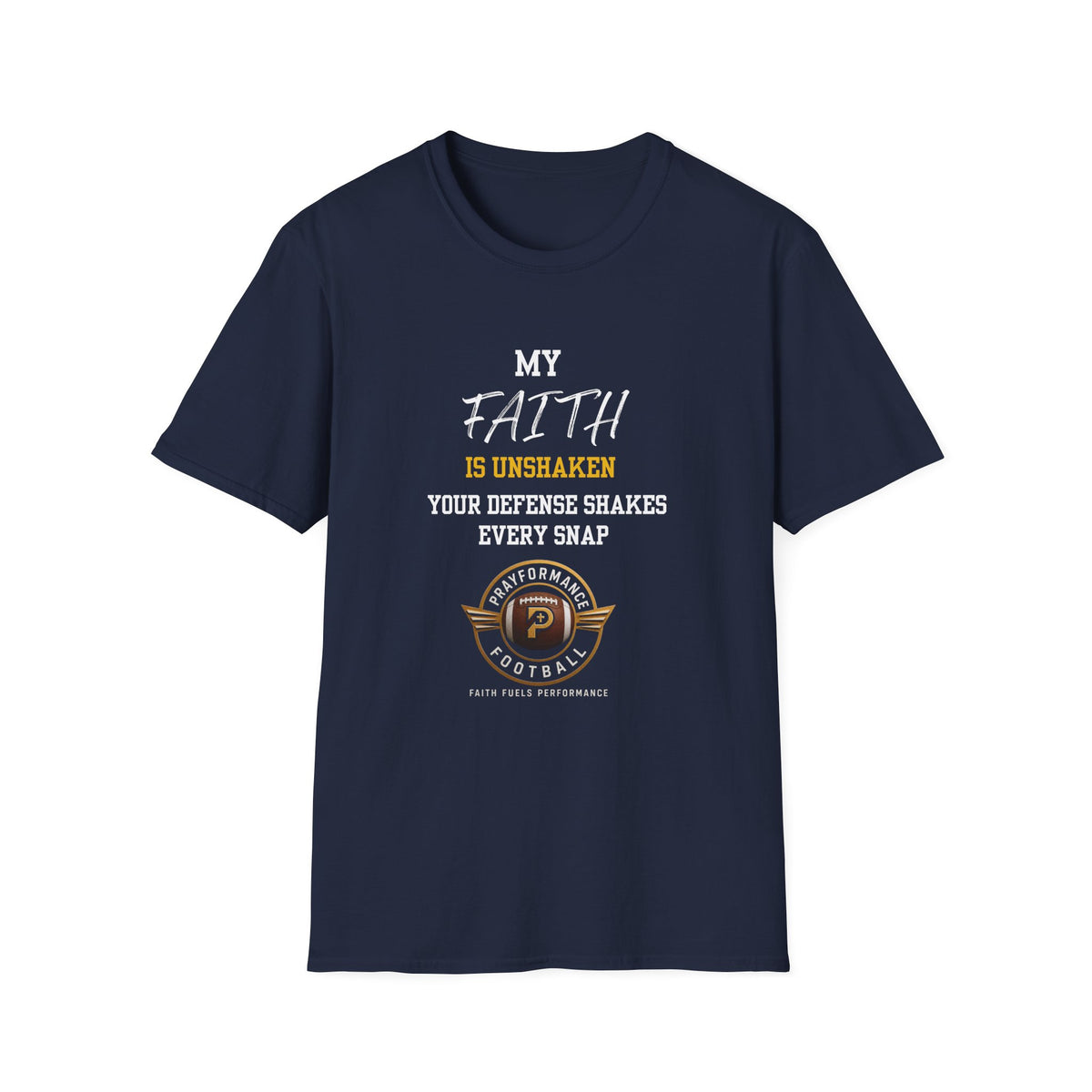 Faith is Unshaken Unisex Softstyle T-Shirt