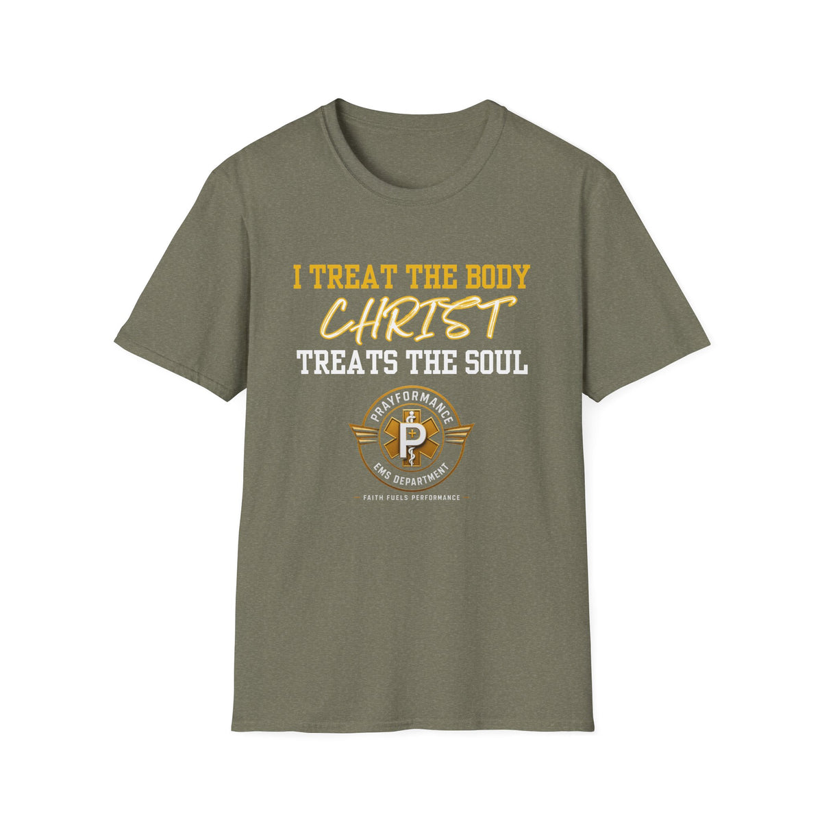 Christ Heals the Soul – Unisex Softstyle T-Shirt
