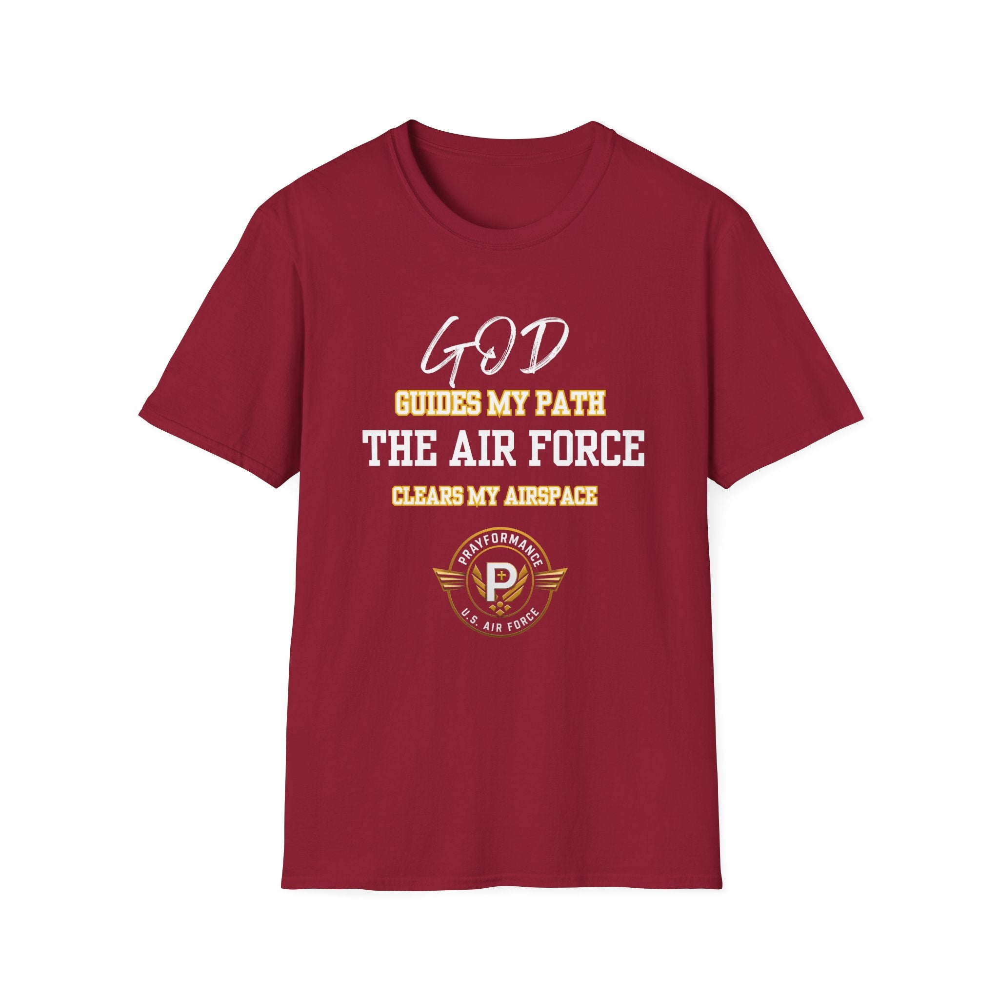 God Guides my Path Unisex Softstyle T-Shirt