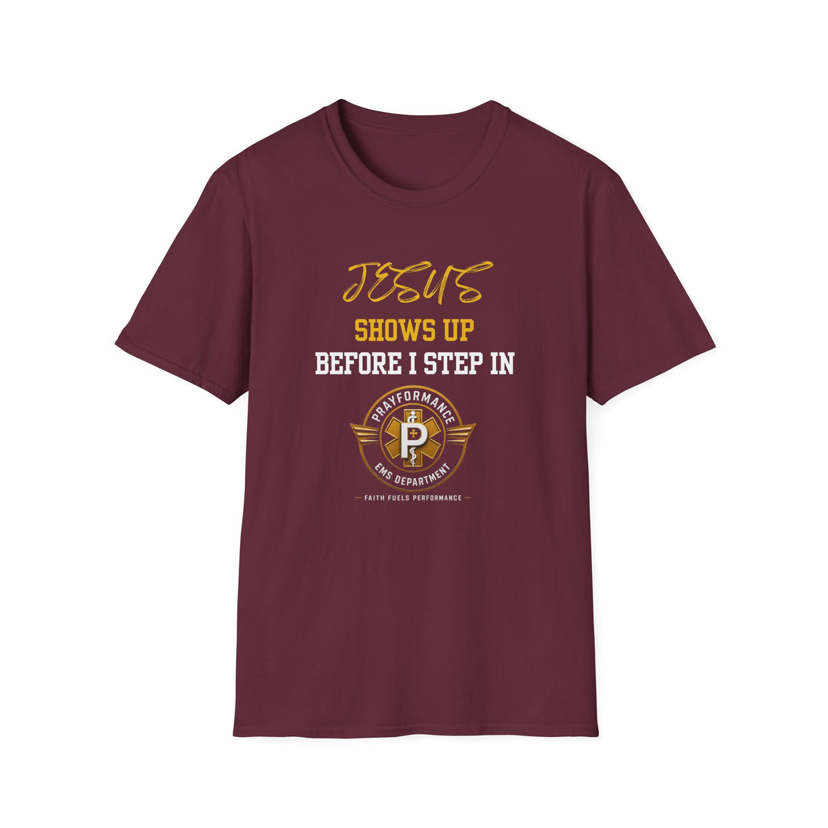 Before I Step In – Unisex Softstyle T-Shirt