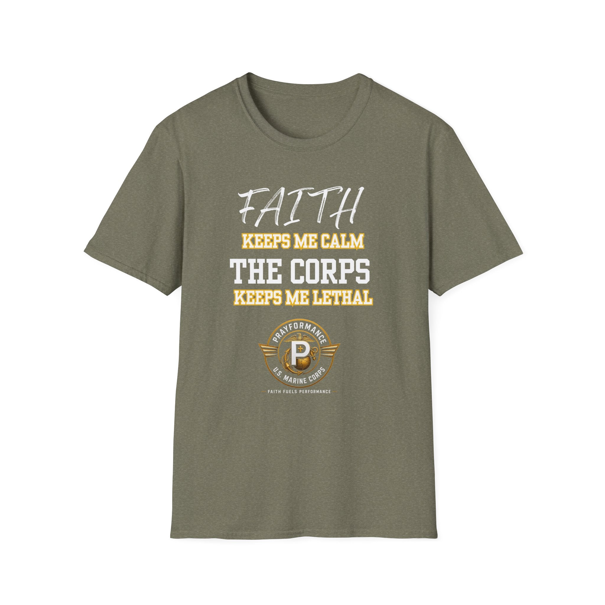Faith Keeps me Calm Unisex Softstyle T-Shirt