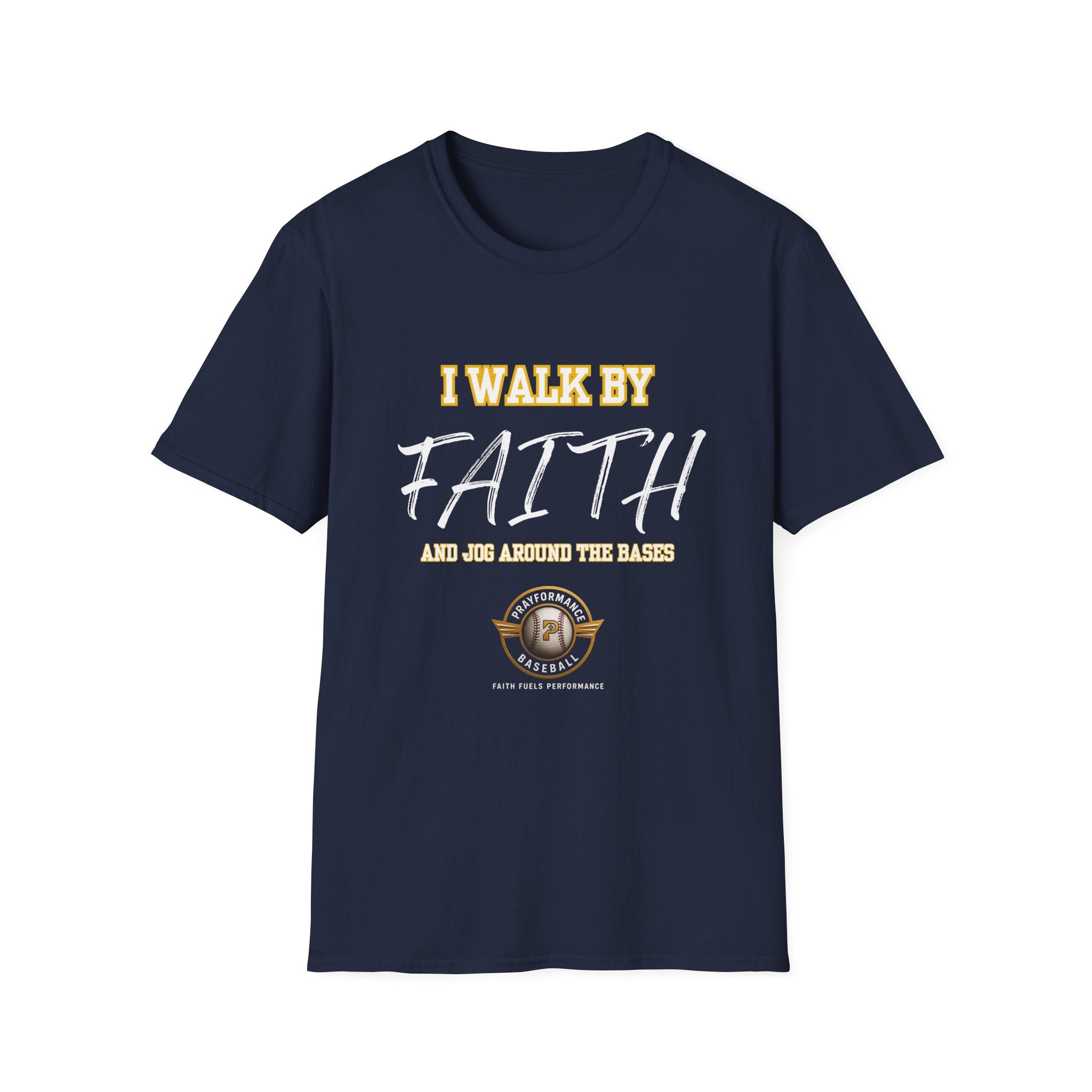 Jog Around the Bases Unisex Softstyle T-Shirt