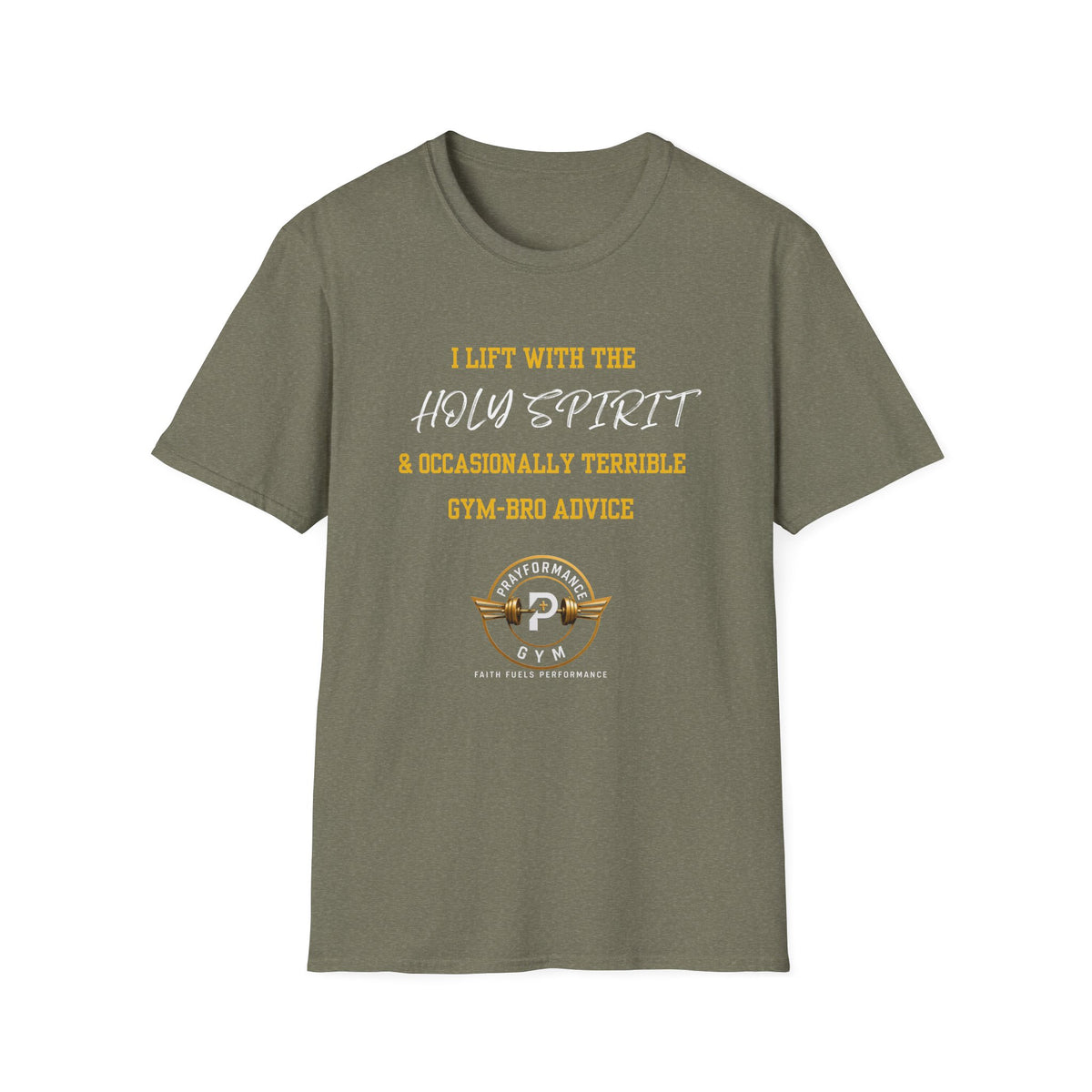 Lift With The Holy Spirit Unisex Softstyle T-Shirt