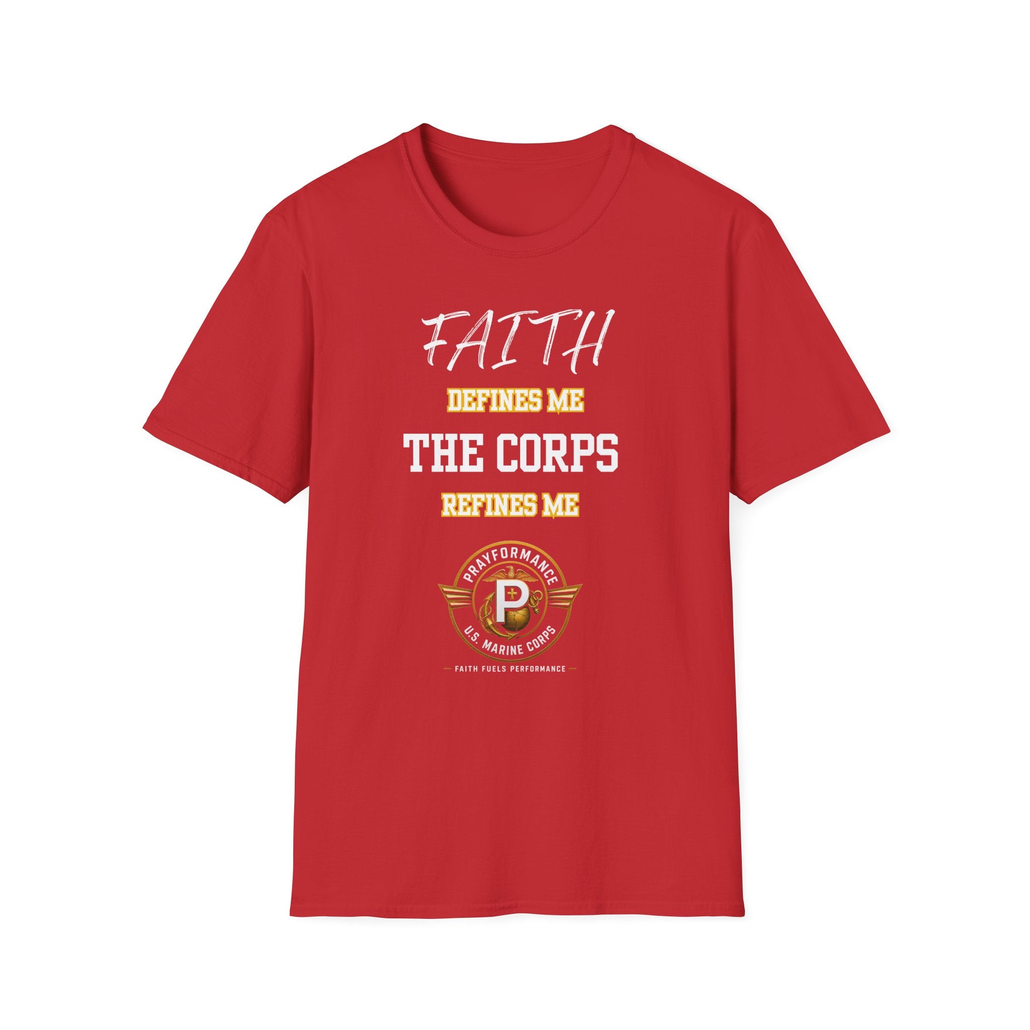 Faith Defines Me Unisex Softstyle T-Shirt