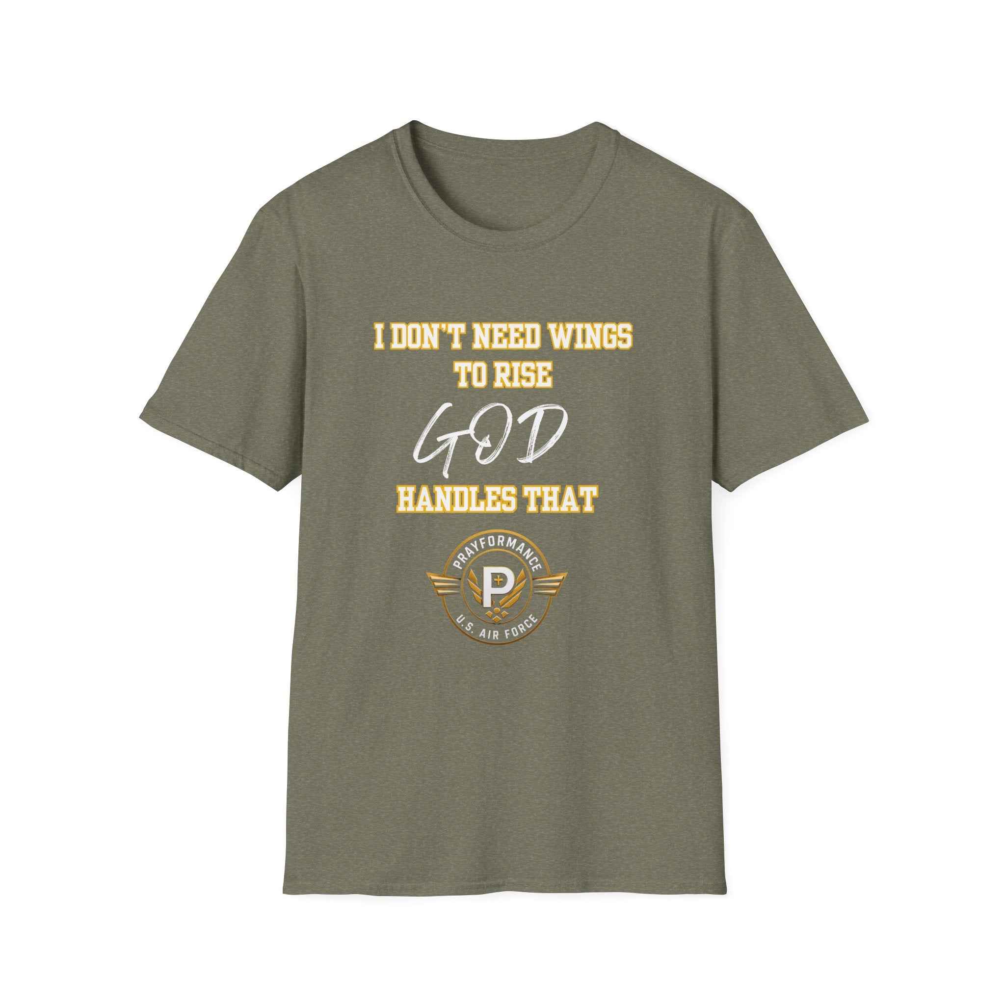 God Handles That Unisex Softstyle T-Shirt