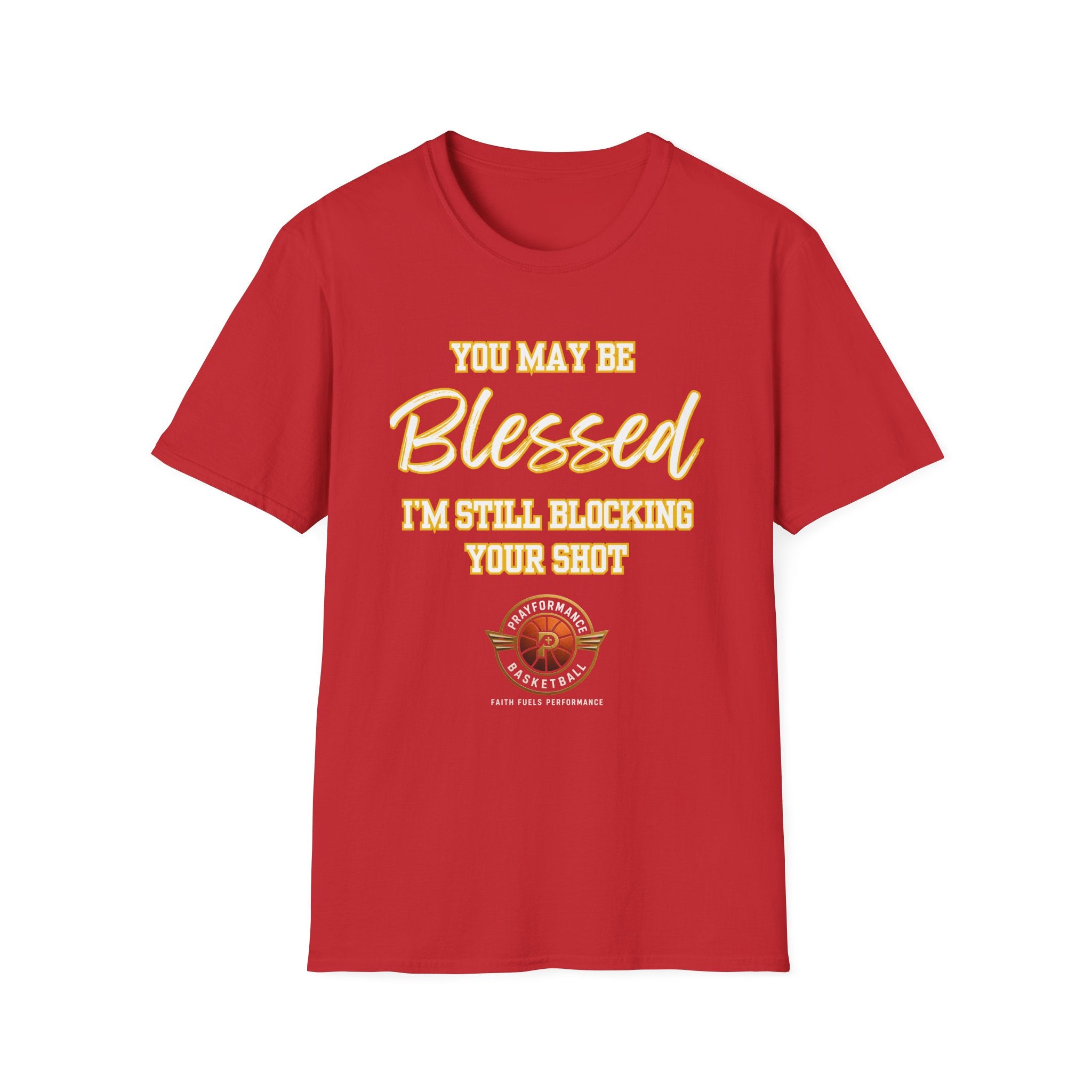 Blocking your shot Unisex Softstyle T-Shirt