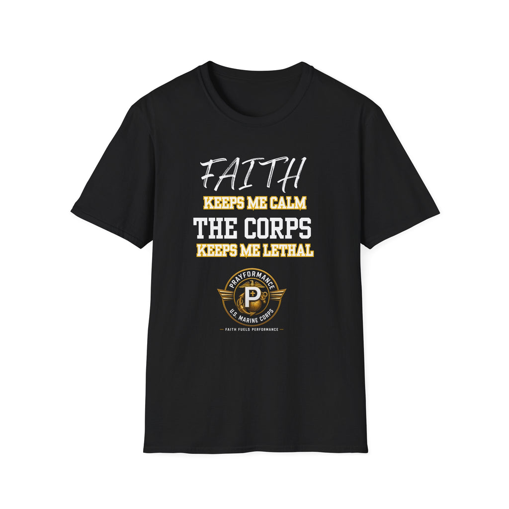 Faith Keeps me Calm Unisex Softstyle T-Shirt