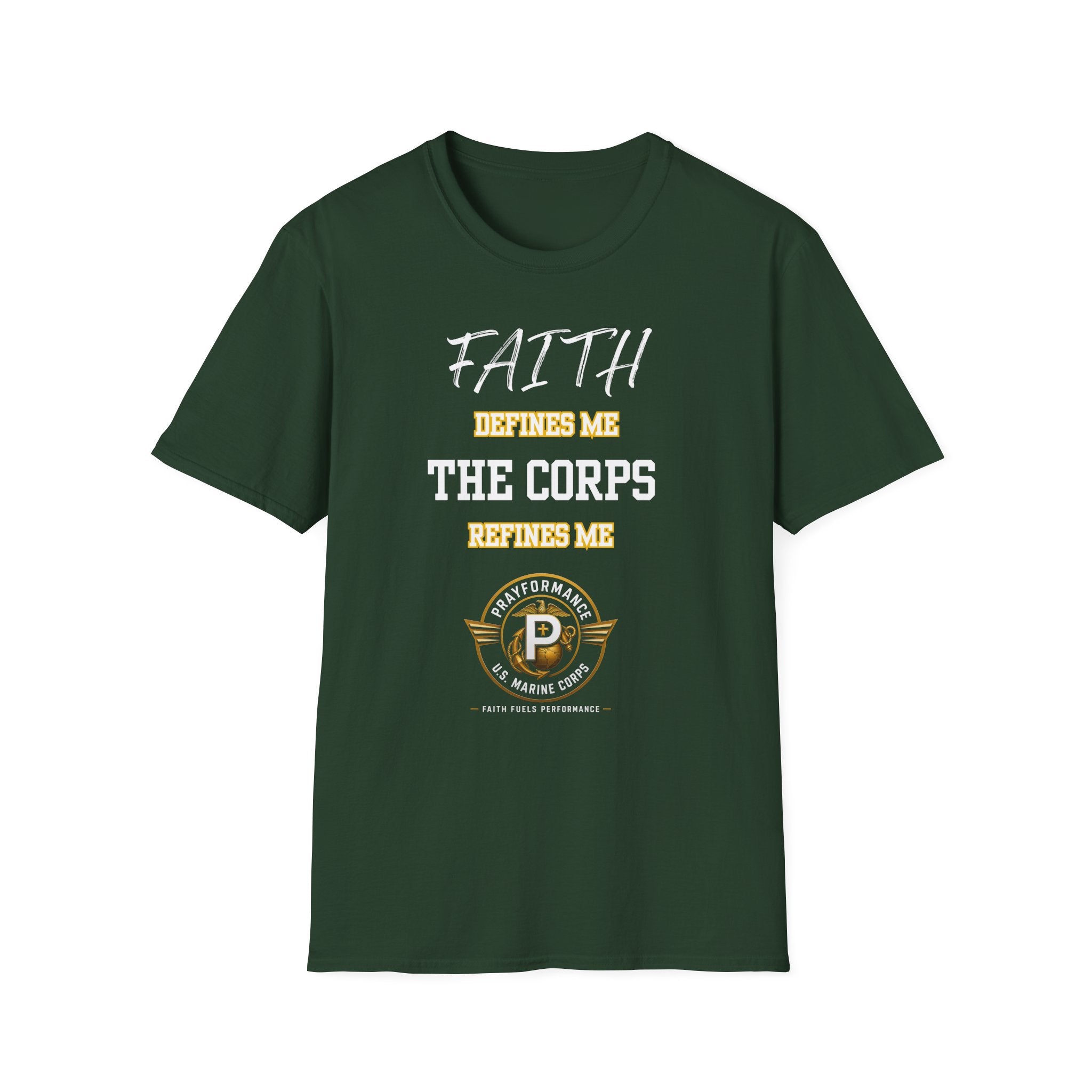 Faith Defines Me Unisex Softstyle T-Shirt