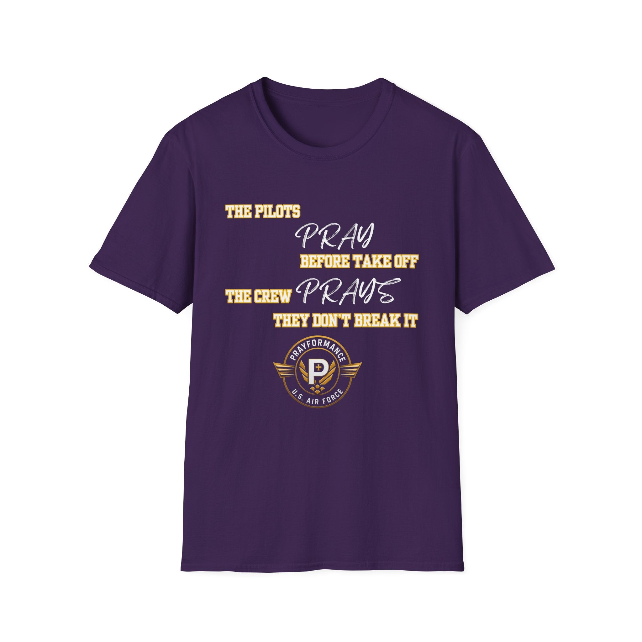 Pray They don't break it Unisex Softstyle T-Shirt