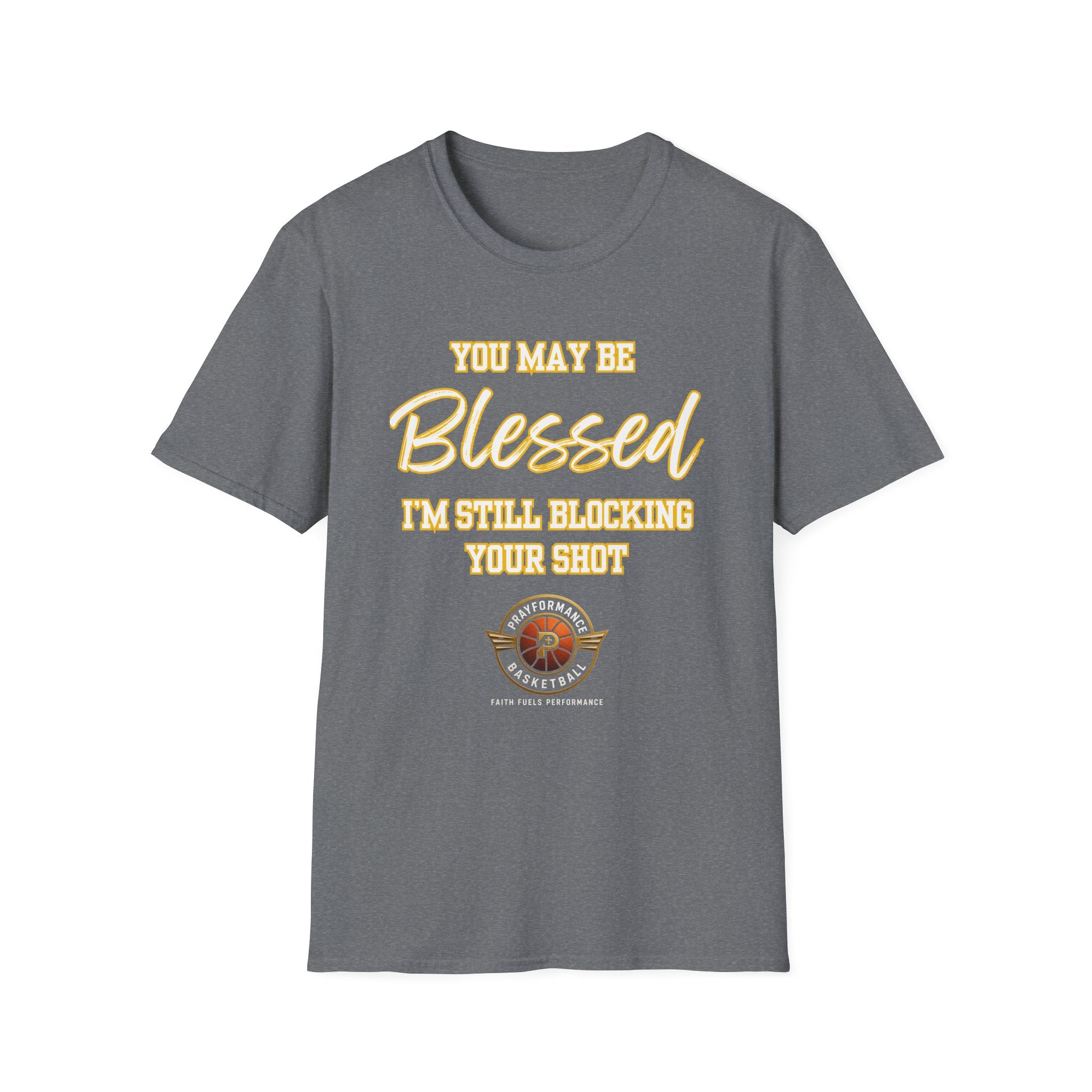 Blocking your shot Unisex Softstyle T-Shirt