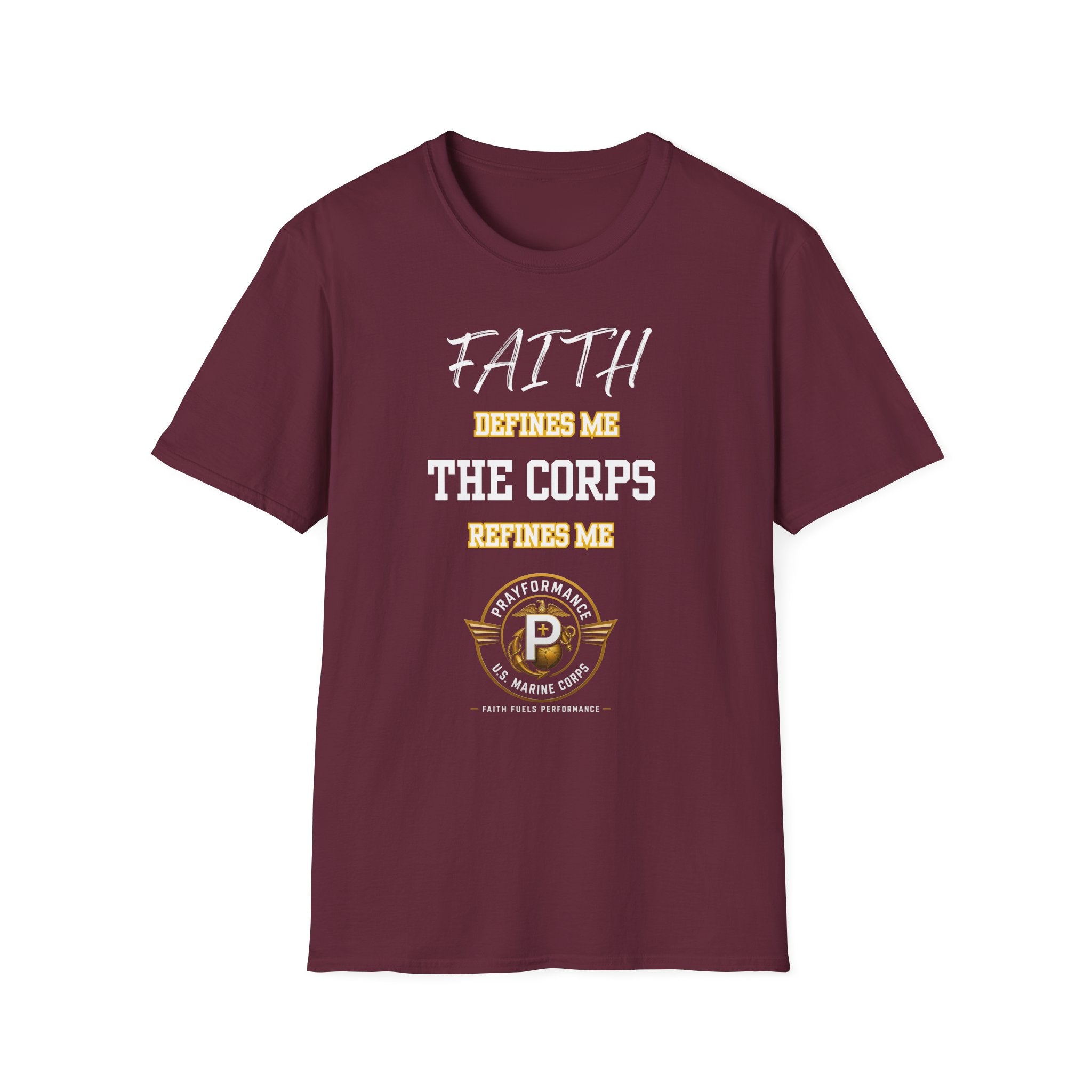 Faith Defines Me Unisex Softstyle T-Shirt