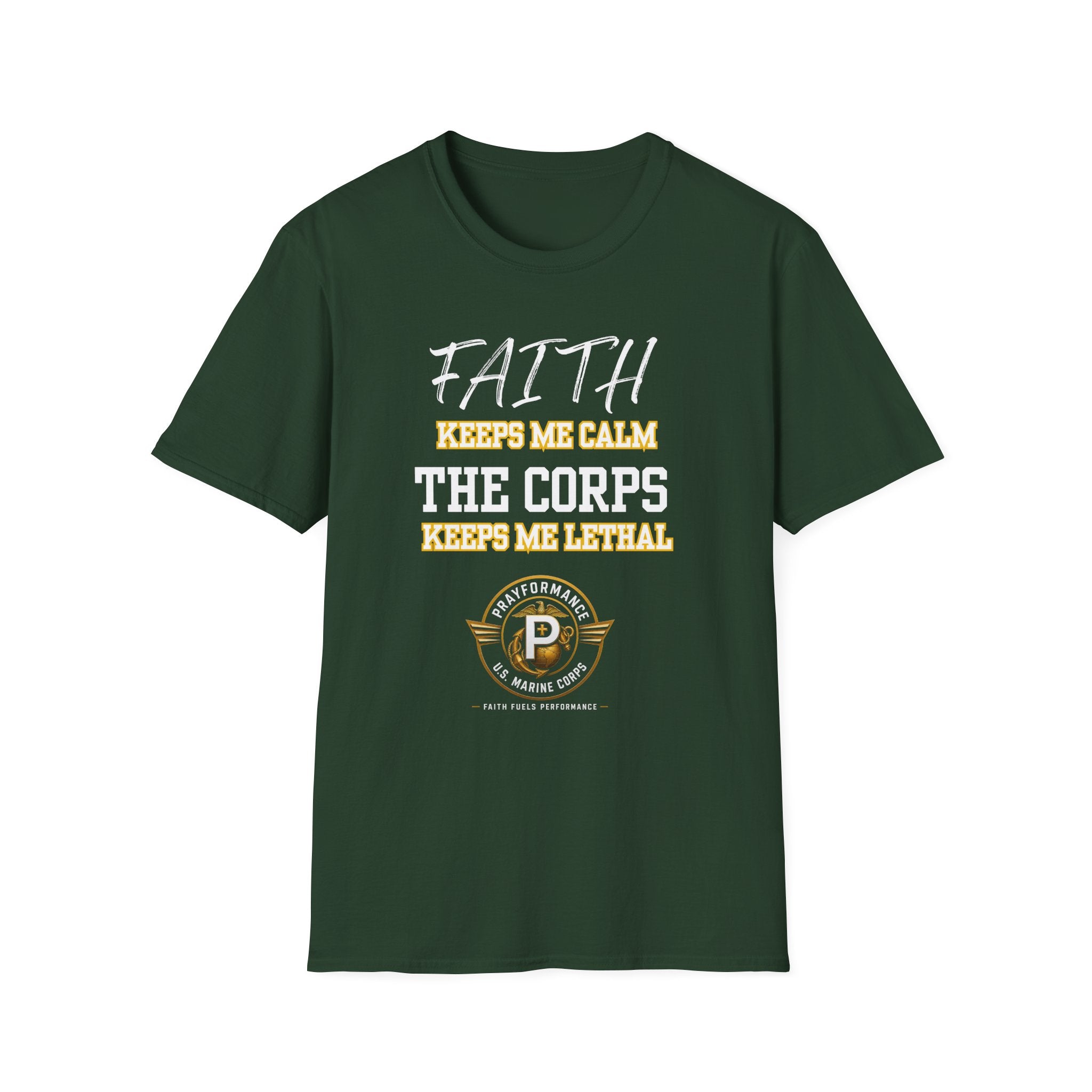 Faith Keeps me Calm Unisex Softstyle T-Shirt