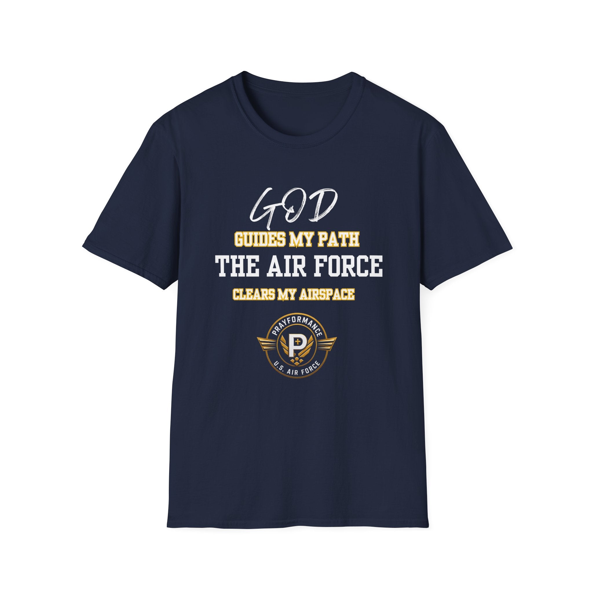 God Guides my Path Unisex Softstyle T-Shirt